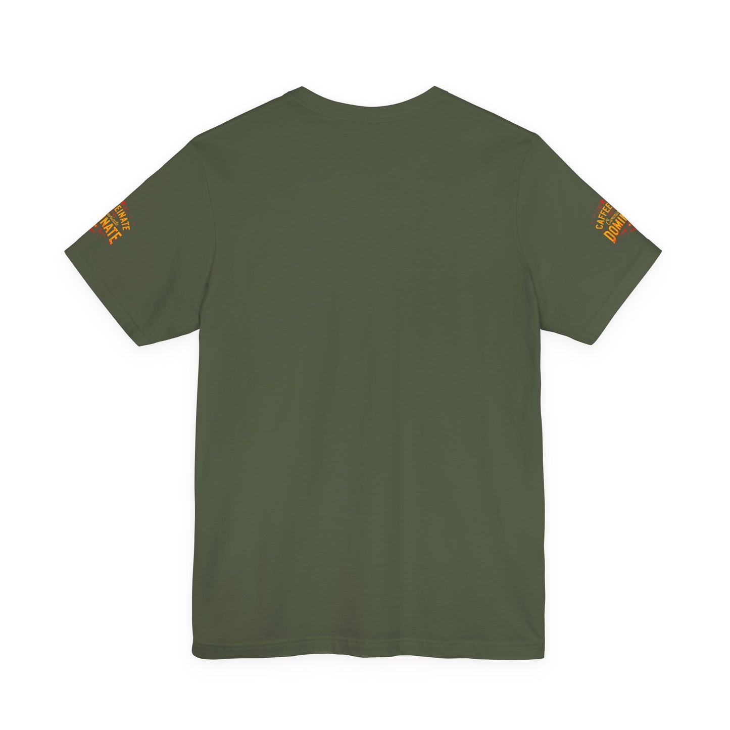 Caffeinate Communicate Dominate Tee, Motivational Shirt, Coffee Lover Gift, Unisex Casual Wear, Daily Inspiration T-Shirt, Funny Graphic Tee🔥🔥🔥