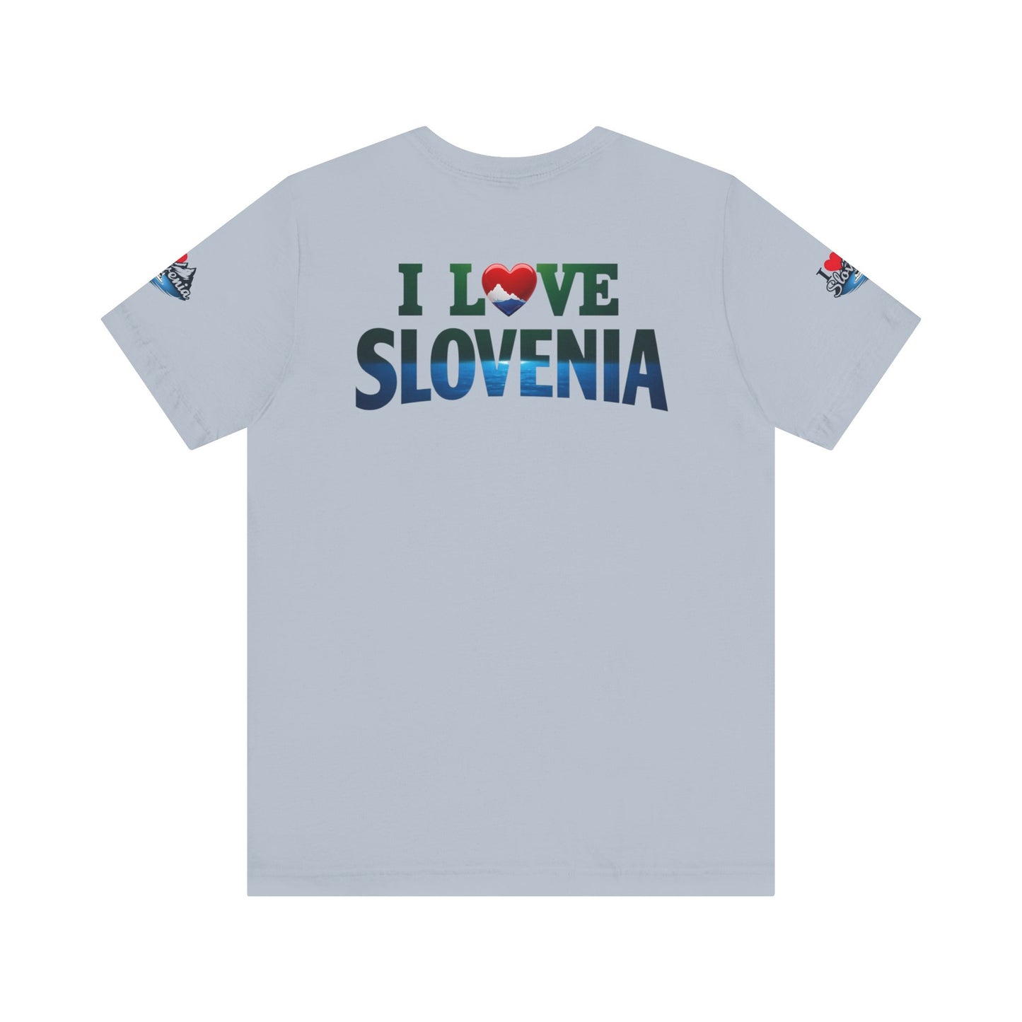 Slovenia Love Tee | Casual T-Shirt for Travel Lovers, Perfect Gift for Tourists, Souvenir Apparel, Vacation Outfit
