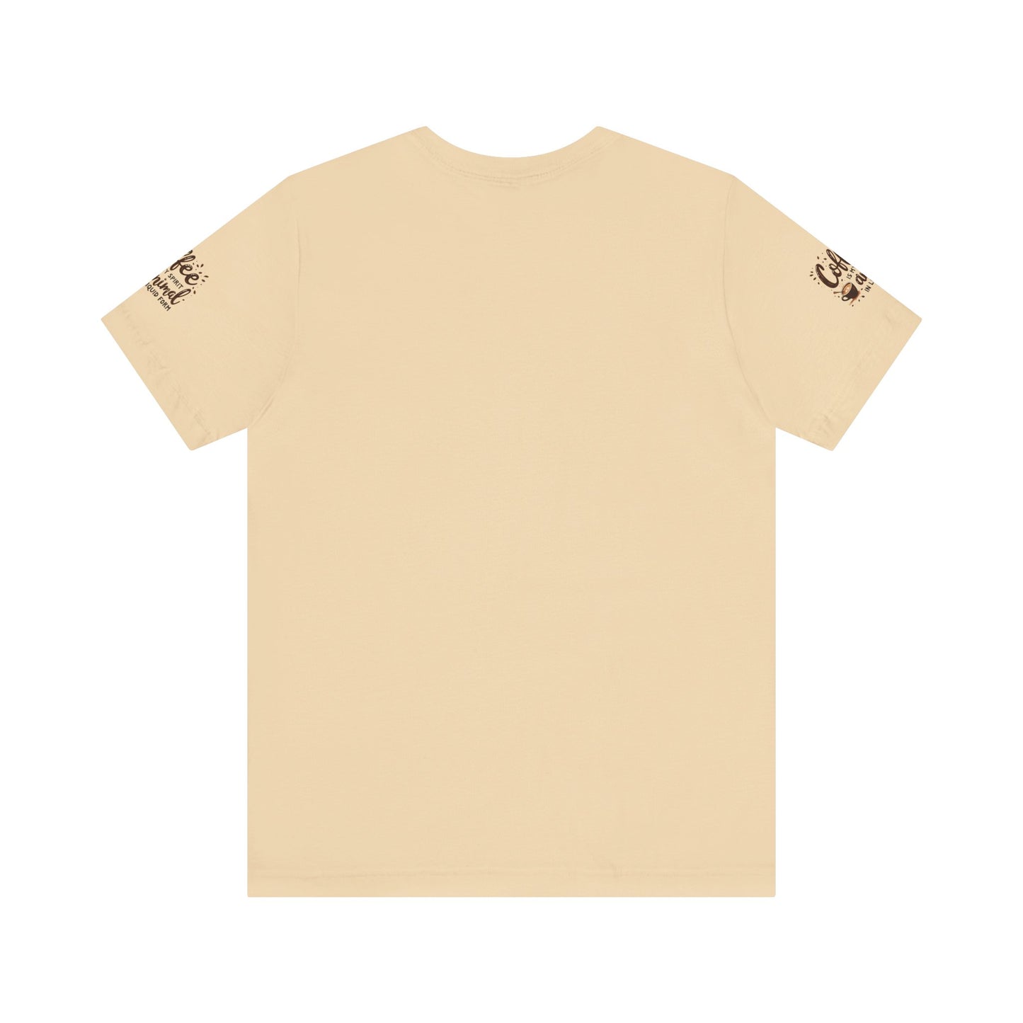 Coffee is my spirit animal in liquid form T-Shirt, Gift for Coffee Enthusiasts, Casualwear, Coffee-Themed Apparel, Birthday Gift