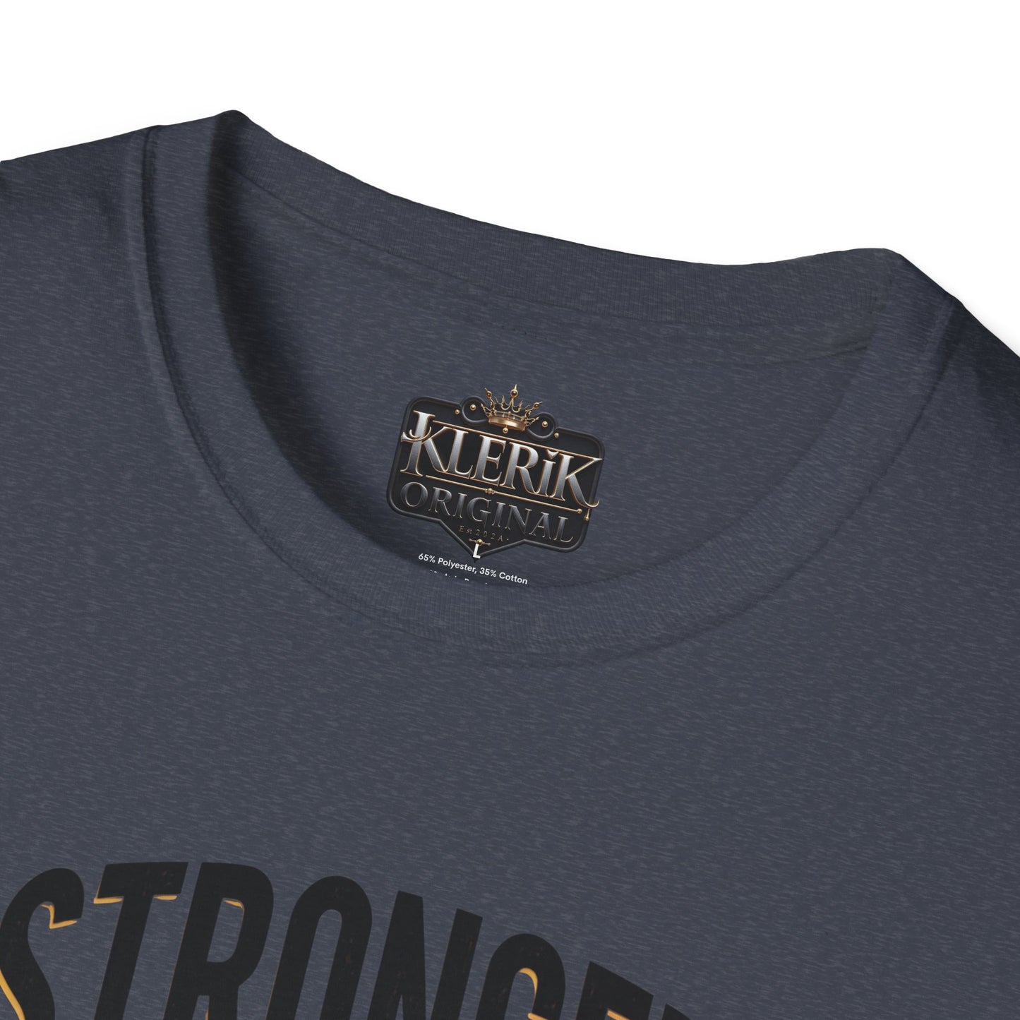 Stronger Than Yesterday Unisex Softstyle T-Shirt | Motivational Gym Tee, Fitness Gift, Workout Apparel, Inspirational Shirt, Casual Wear