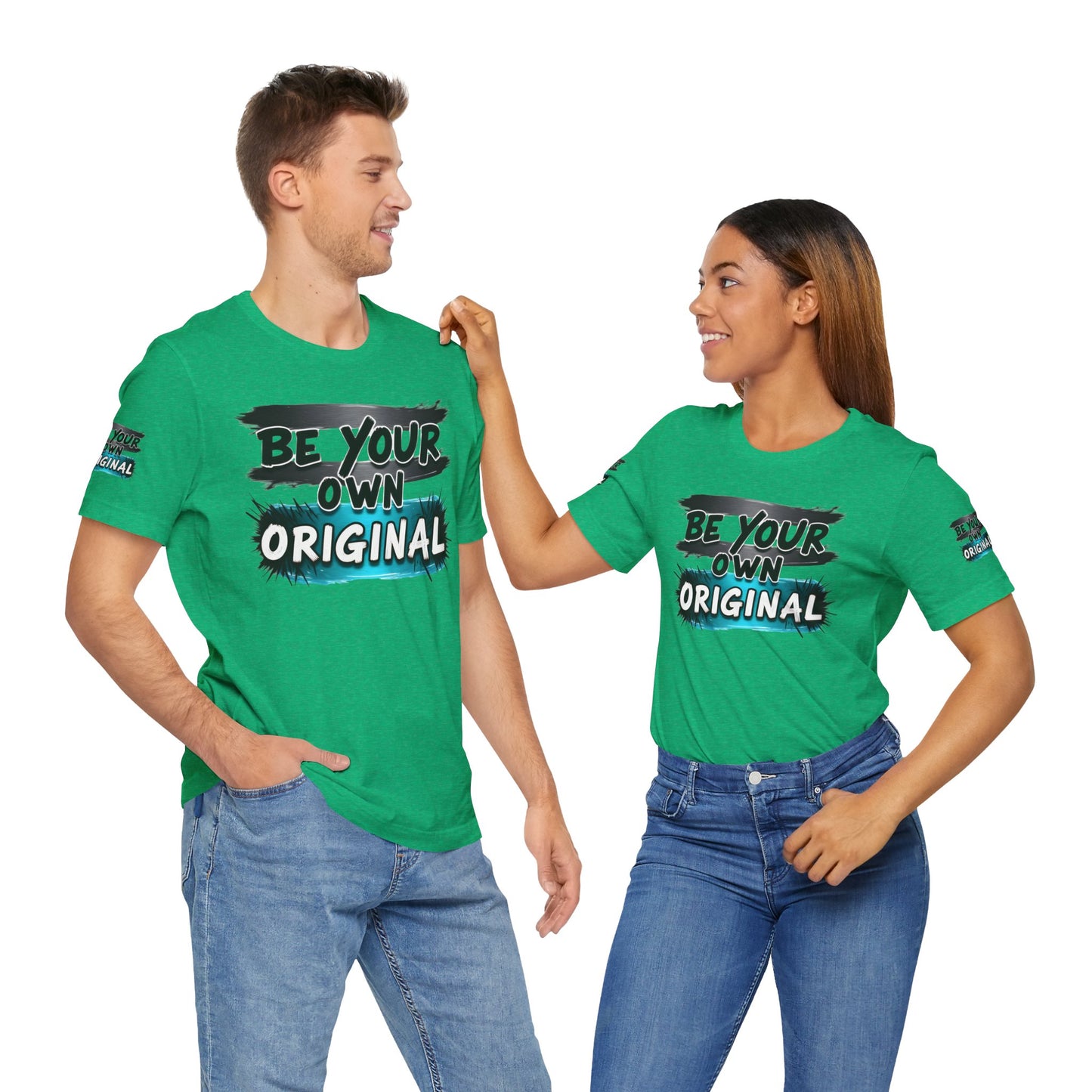 Be Your Own Original Unisex Tee - Inspirational Quote Shirt, Graphic Tee, Gifts for Creatives, Trendy Casual Wear, Daily Motivation