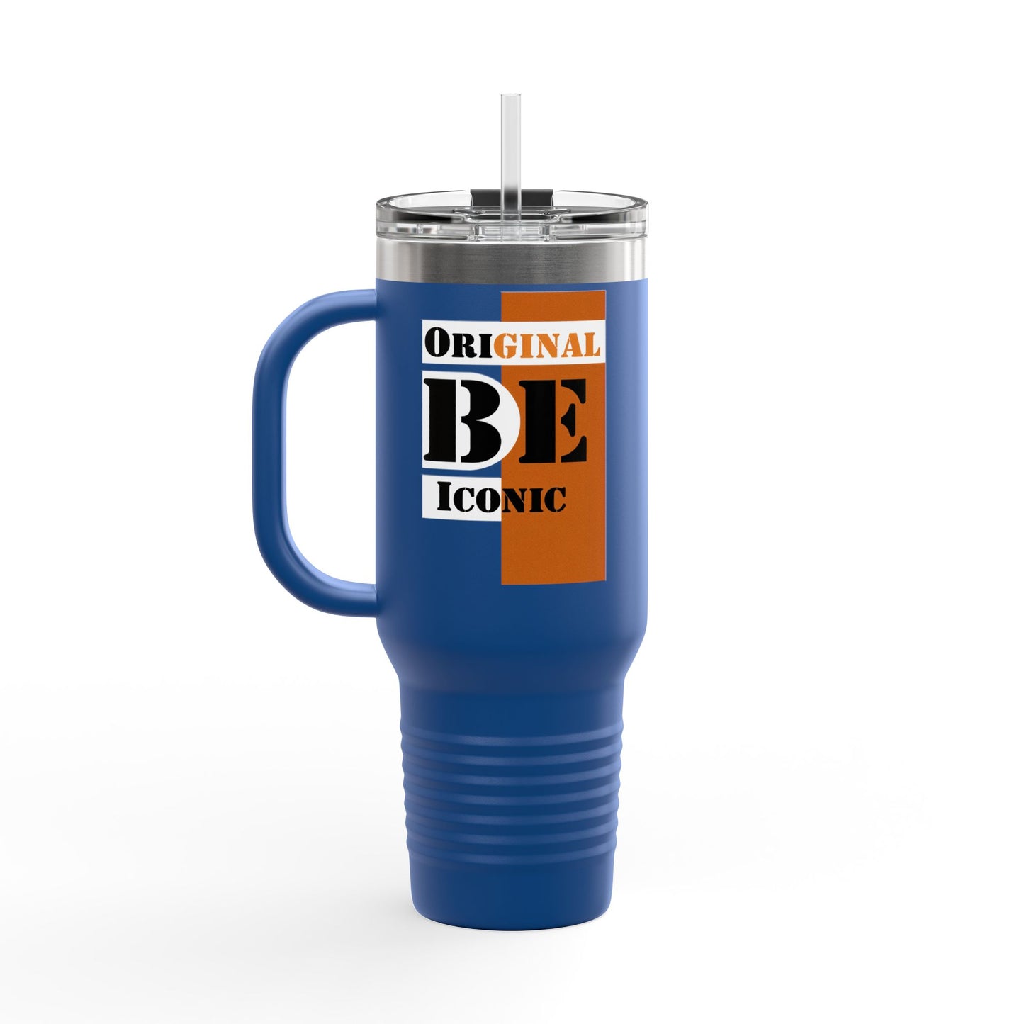 Insulated Travel Mug, Be Iconic 40oz, Travel Tumbler, Stylish Coffee Mug, Perfect Gift For Coffee Lovers, Outdoor and Office Use