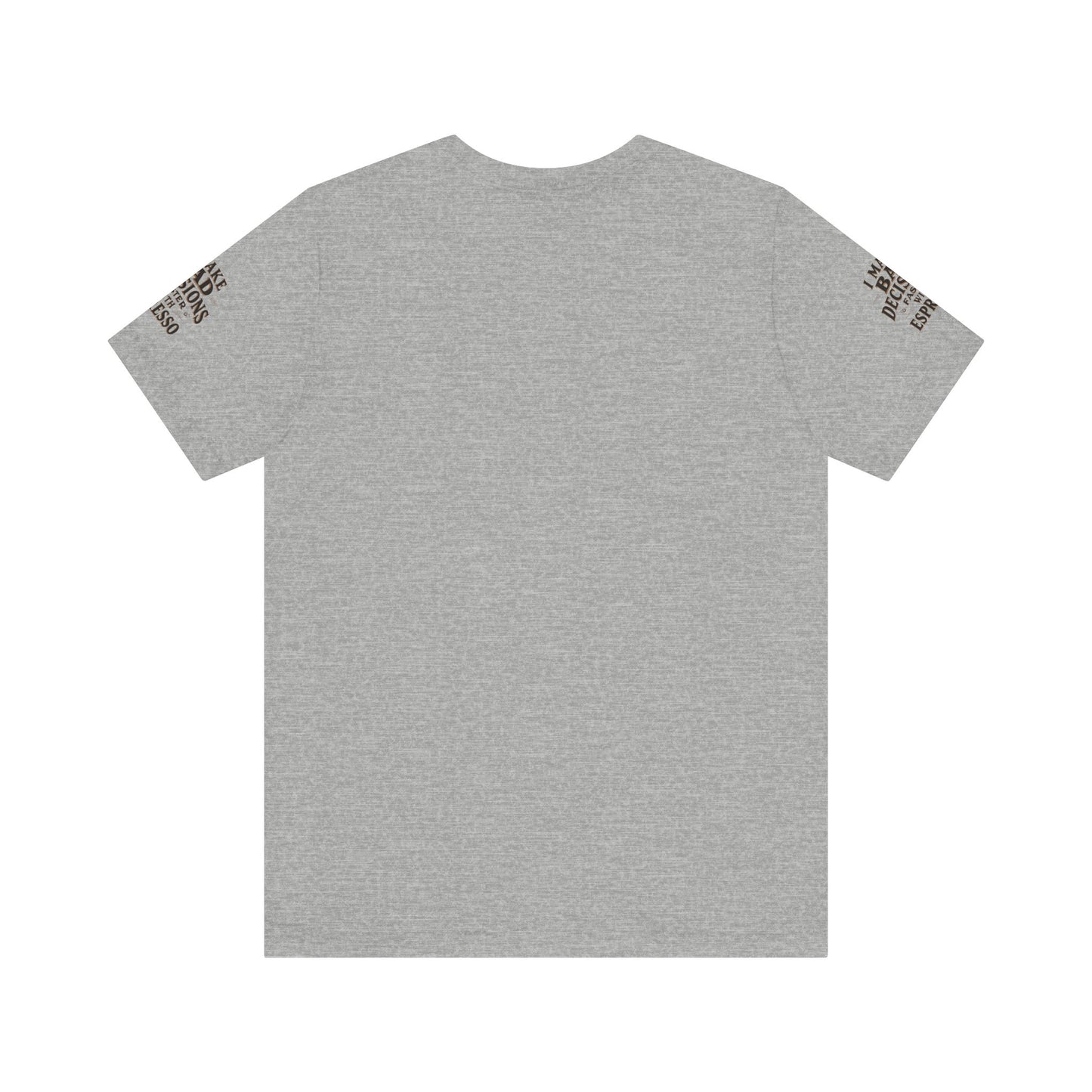 Espresso Humor Tee, Funny Coffee Shirt, Unisex Graphic Tee, Gift for Coffee Lovers, Casual Wear, Party Attire