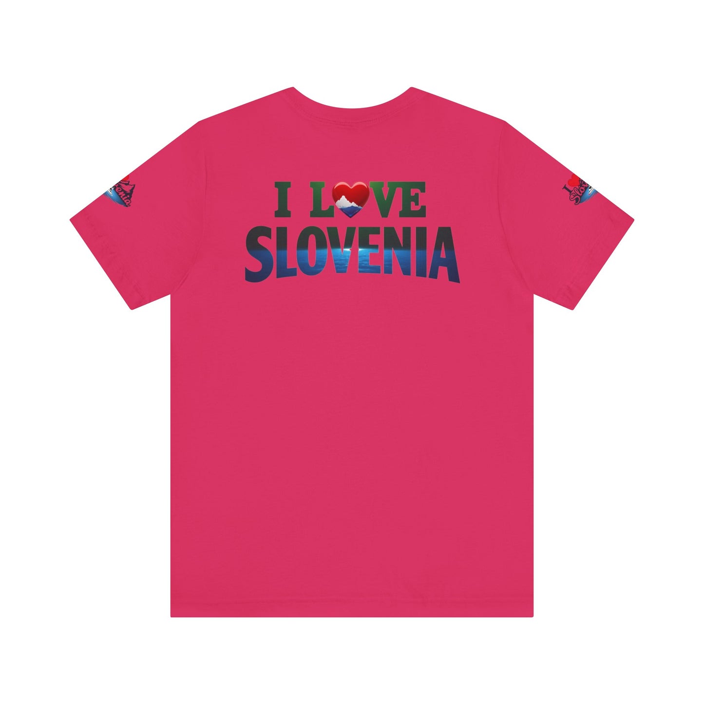 Slovenia Love Tee | Casual T-Shirt for Travel Lovers, Perfect Gift for Tourists, Souvenir Apparel, Vacation Outfit