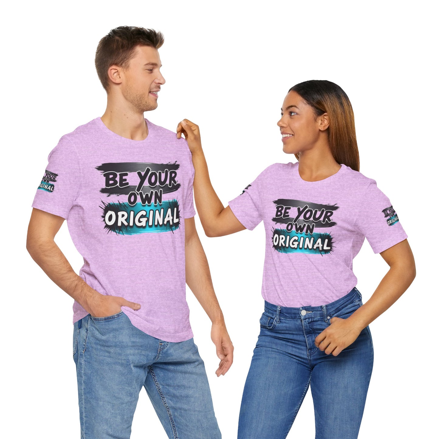 Be Your Own Original Unisex Tee - Inspirational Quote Shirt, Graphic Tee, Gifts for Creatives, Trendy Casual Wear, Daily Motivation