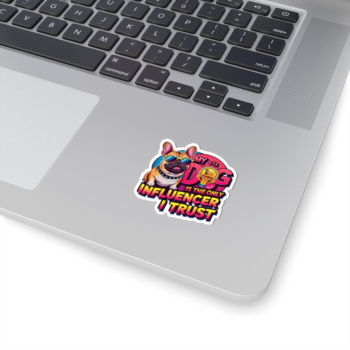 Dog Influencer Kiss-Cut Stickers, Pet Lover Decor, Funny Dog Stickers, Laptop Stickers, Gift for Dog Owners