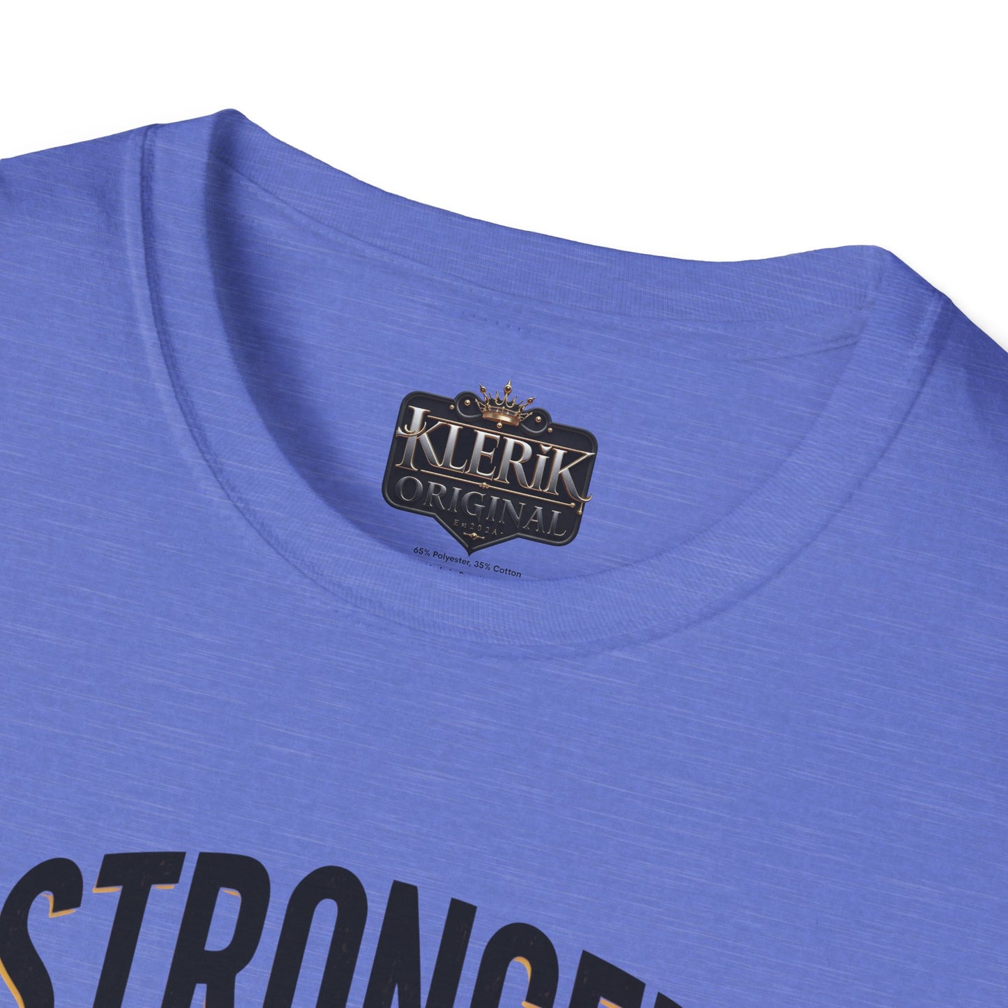 Stronger Than Yesterday Unisex Softstyle T-Shirt | Motivational Gym Tee, Fitness Gift, Workout Apparel, Inspirational Shirt, Casual Wear