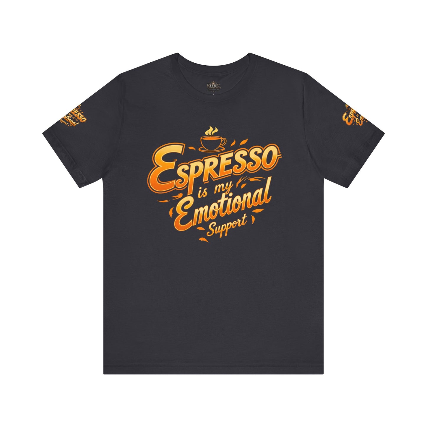 Espresso Is My Emotional Support Tee Funny Coffee Lover Shirt, Unisex Tee, Gift for Baristas, Birthday Apparel, Casual Wear