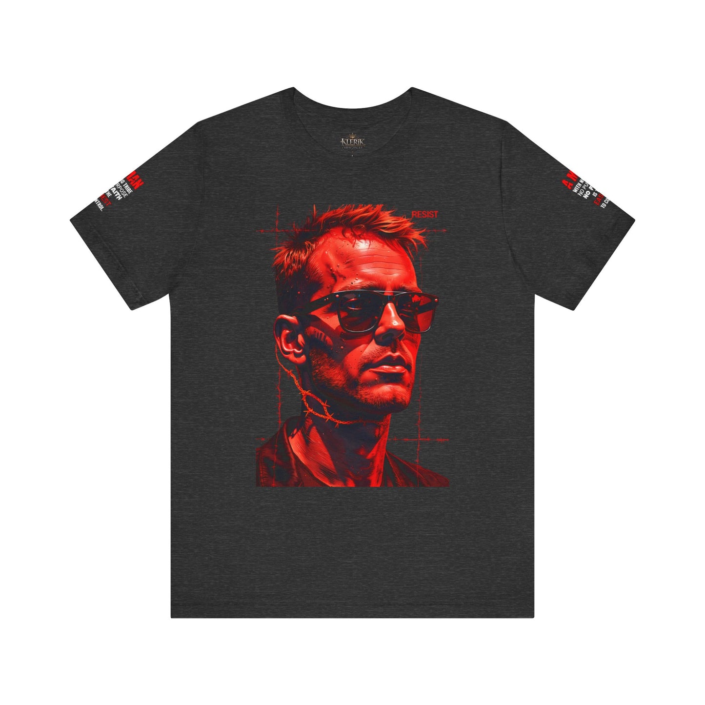 A Man With No Tribe No Purpose No faith Is The Easiest To Control | Casual Wear, Streetwear, Gift for Him, Unique Style, Everyday Comfort
