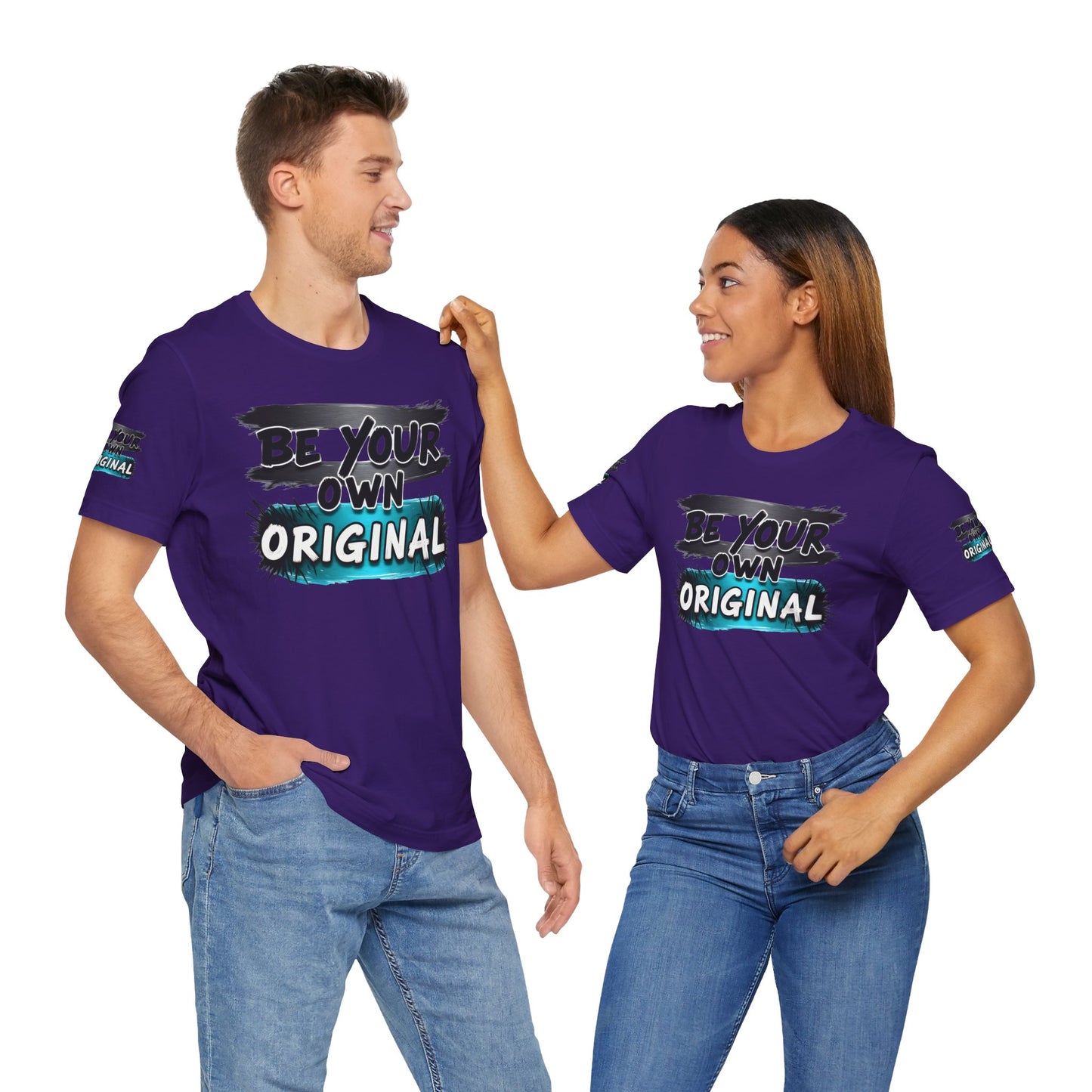 Be Your Own Original Unisex Tee - Inspirational Quote Shirt, Graphic Tee, Gifts for Creatives, Trendy Casual Wear, Daily Motivation