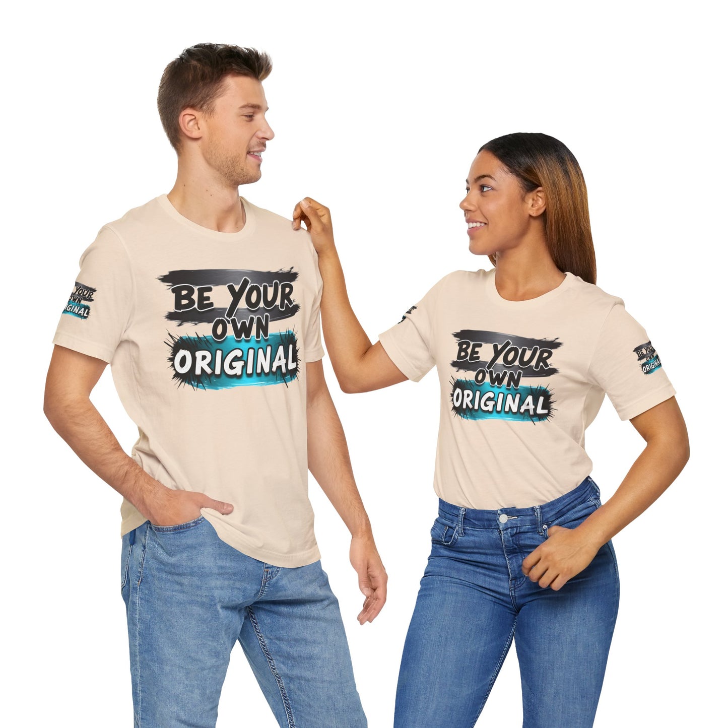 Be Your Own Original Unisex Tee - Inspirational Quote Shirt, Graphic Tee, Gifts for Creatives, Trendy Casual Wear, Daily Motivation