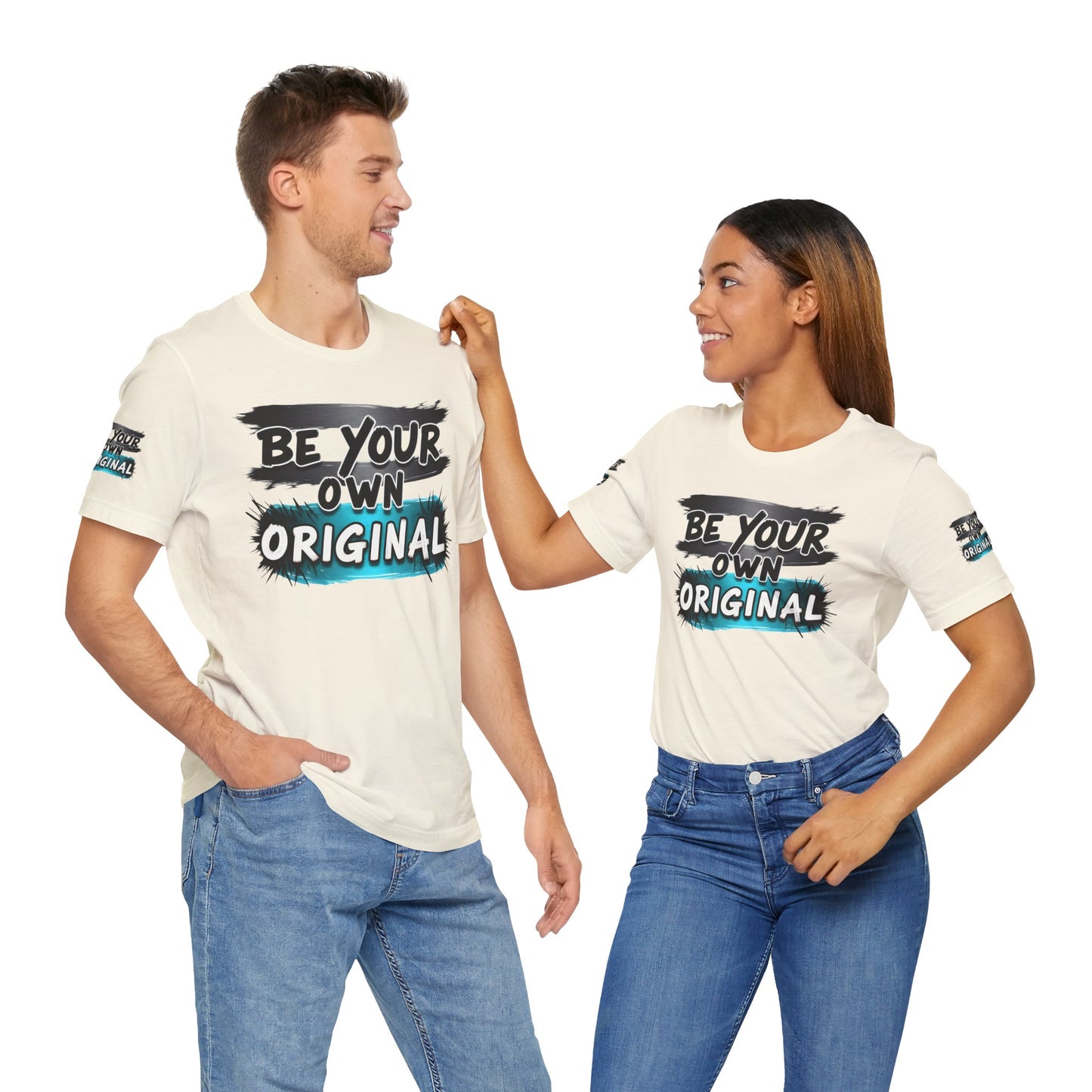 Be Your Own Original Unisex Tee - Inspirational Quote Shirt, Graphic Tee, Gifts for Creatives, Trendy Casual Wear, Daily Motivation