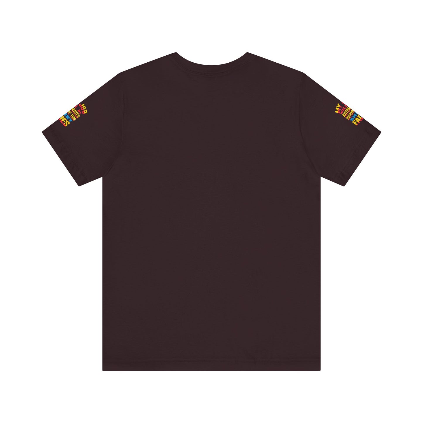 MY JOB WILL BE AUTOMATED BEFORE THIS SHIRT FADES Tee, Funny Shirt, Quirky Casual Wear, Gift for Tech Lovers, Office Humor Apparel