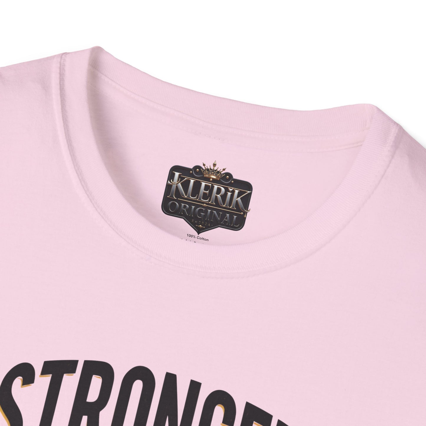 Stronger Than Yesterday Unisex Softstyle T-Shirt | Motivational Gym Tee, Fitness Gift, Workout Apparel, Inspirational Shirt, Casual Wear