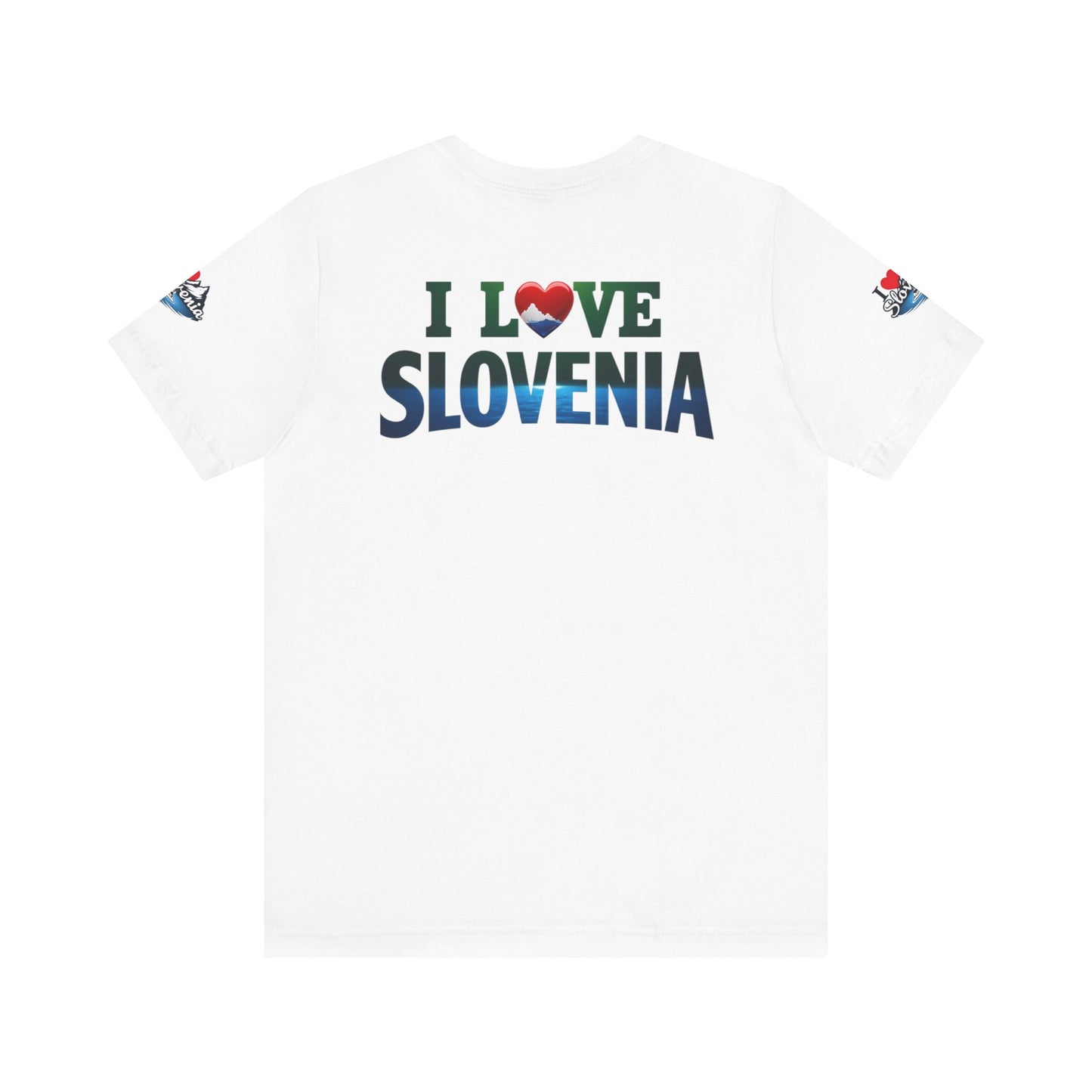 Slovenia Love Tee | Casual T-Shirt for Travel Lovers, Perfect Gift for Tourists, Souvenir Apparel, Vacation Outfit