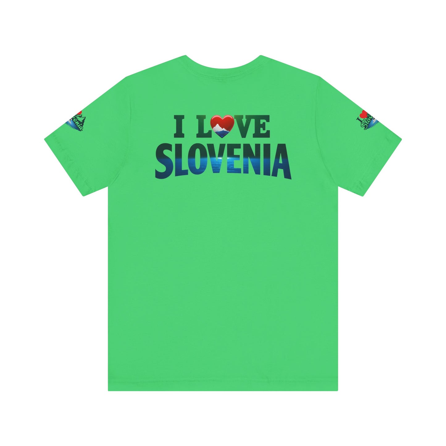 Slovenia Love Tee | Casual T-Shirt for Travel Lovers, Perfect Gift for Tourists, Souvenir Apparel, Vacation Outfit
