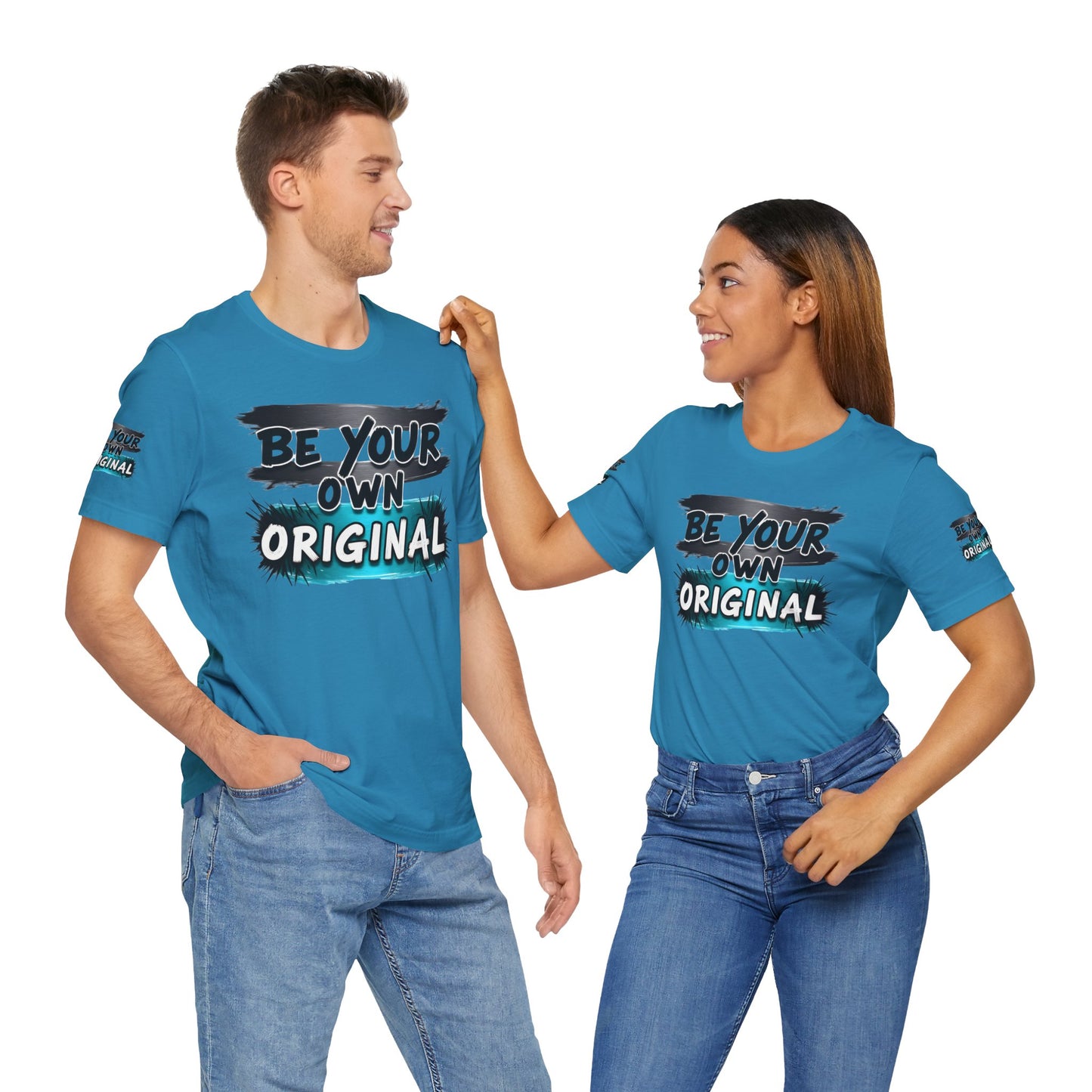 Be Your Own Original Unisex Tee - Inspirational Quote Shirt, Graphic Tee, Gifts for Creatives, Trendy Casual Wear, Daily Motivation