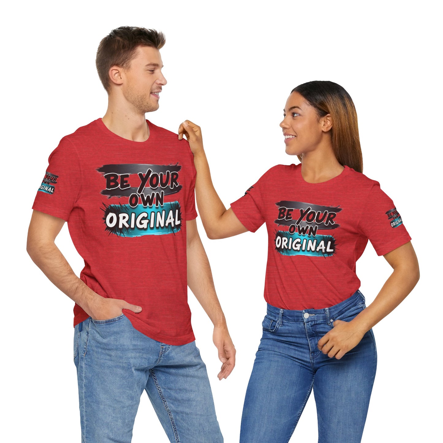 Be Your Own Original Unisex Tee - Inspirational Quote Shirt, Graphic Tee, Gifts for Creatives, Trendy Casual Wear, Daily Motivation