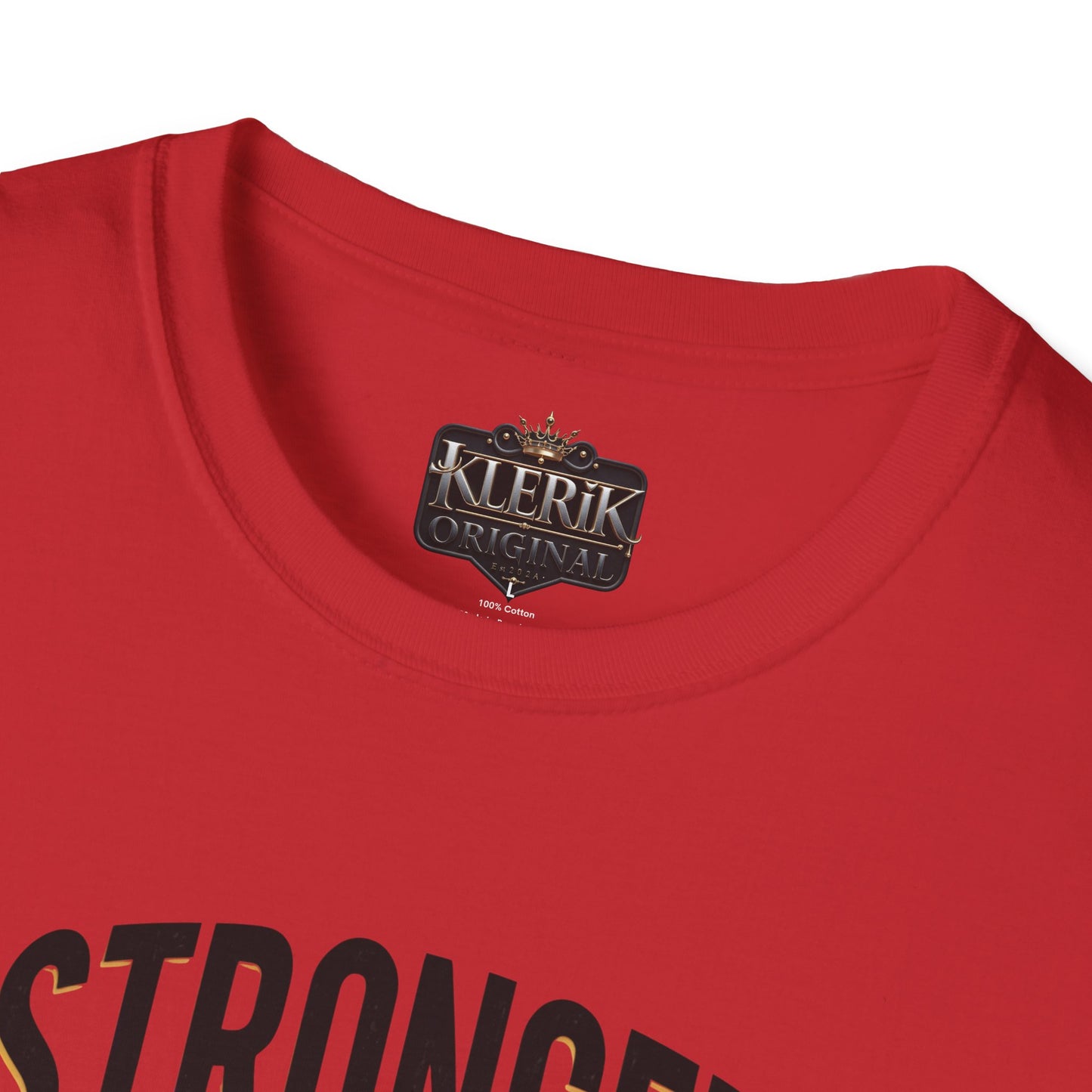 Stronger Than Yesterday Unisex Softstyle T-Shirt | Motivational Gym Tee, Fitness Gift, Workout Apparel, Inspirational Shirt, Casual Wear