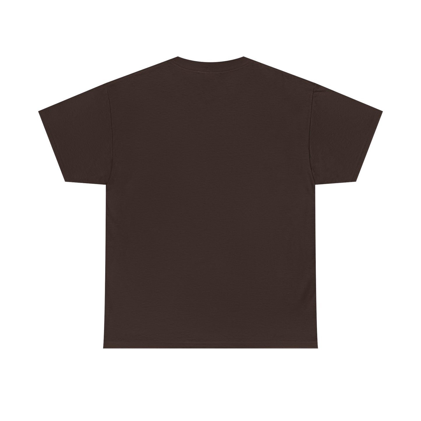 Inspirational Unisex Heavy Cotton Tee - "I AM STRONG AND COURAGEOUS BECAUSE GOD IS WITH ME"
