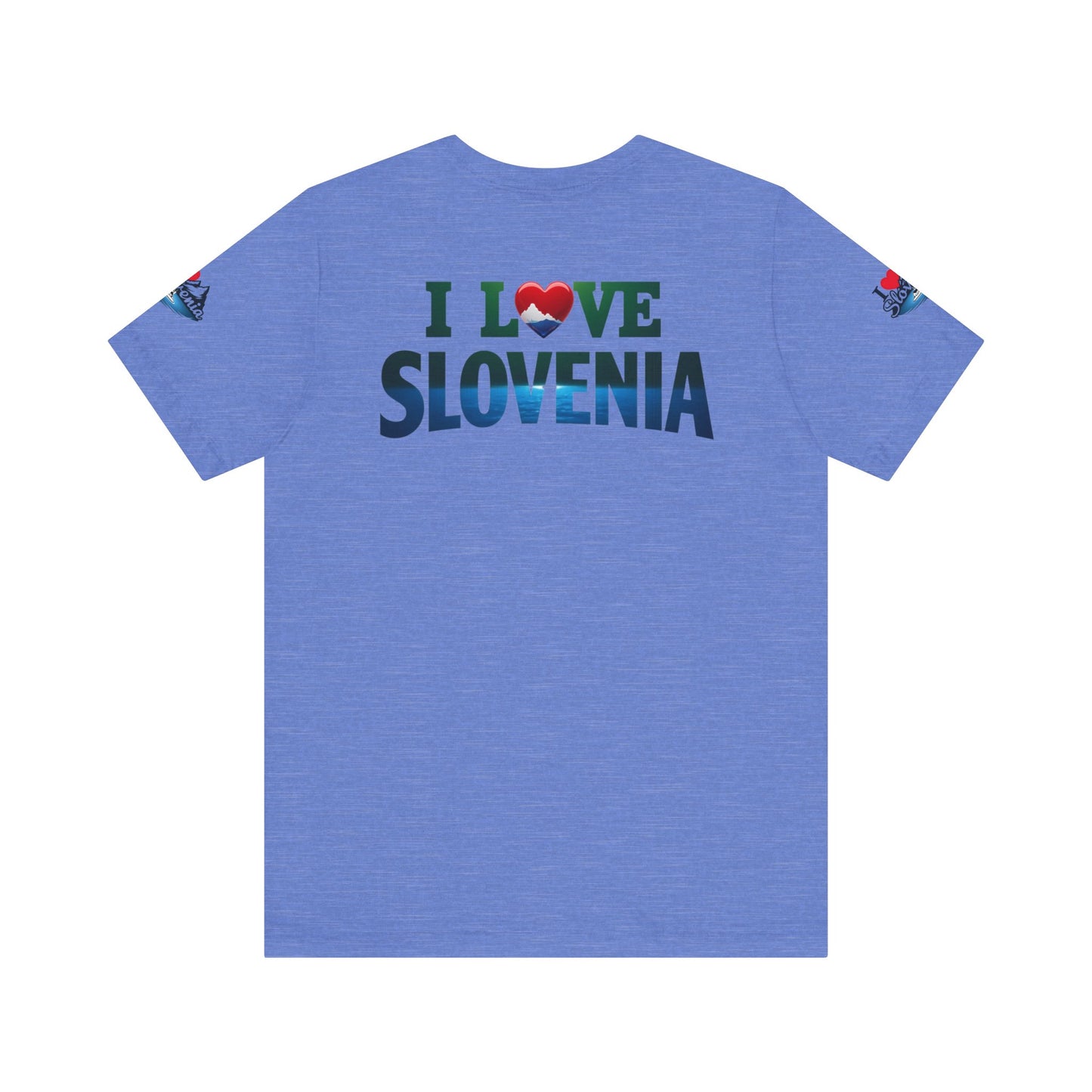 Slovenia Love Tee | Casual T-Shirt for Travel Lovers, Perfect Gift for Tourists, Souvenir Apparel, Vacation Outfit
