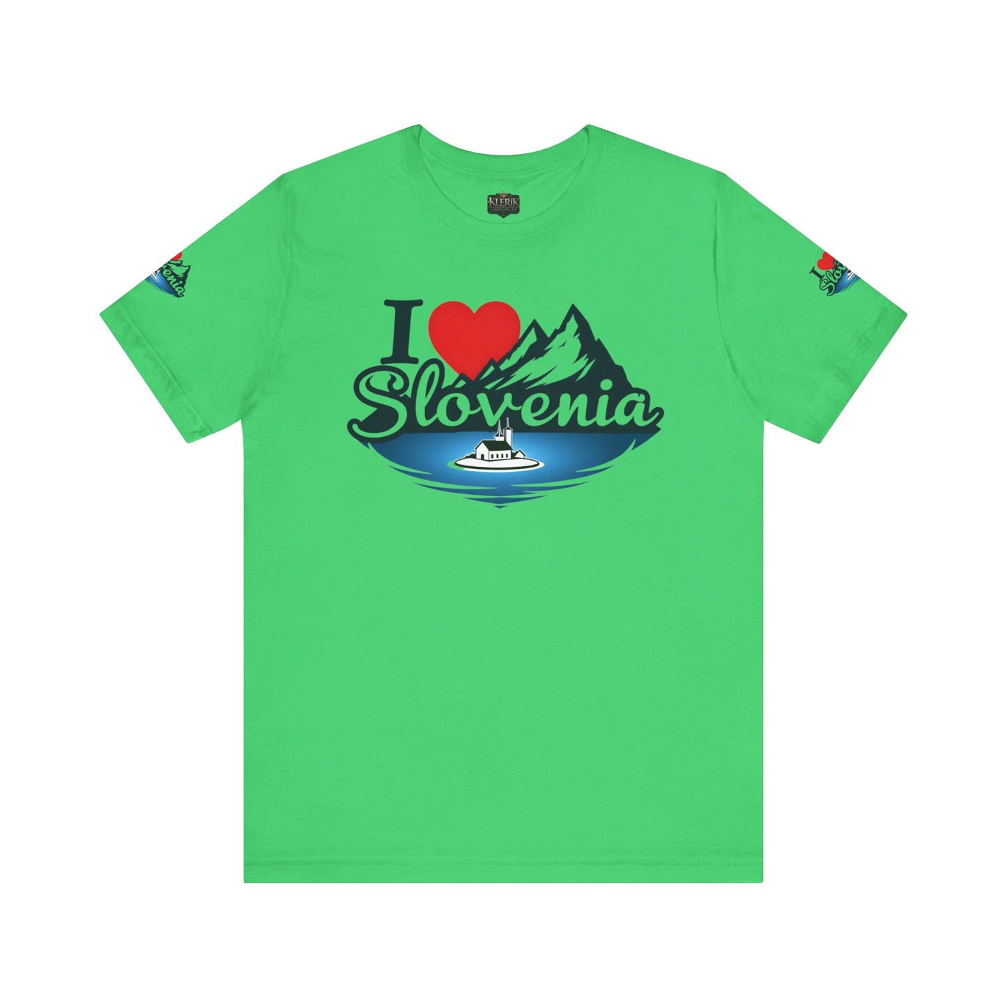 Slovenia Love Tee | Casual T-Shirt for Travel Lovers, Perfect Gift for Tourists, Souvenir Apparel, Vacation Outfit