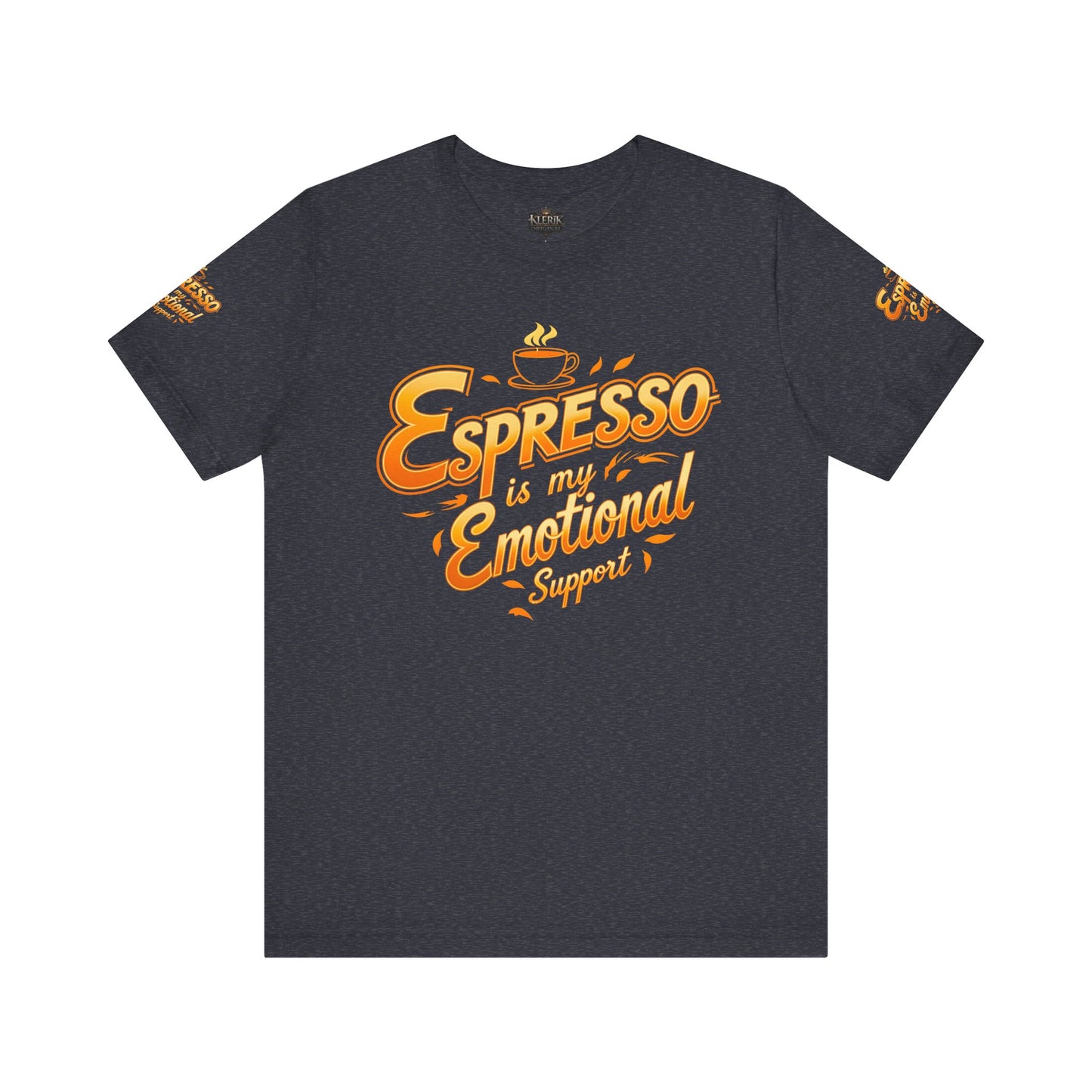 Espresso Is My Emotional Support Tee Funny Coffee Lover Shirt, Unisex Tee, Gift for Baristas, Birthday Apparel, Casual Wear