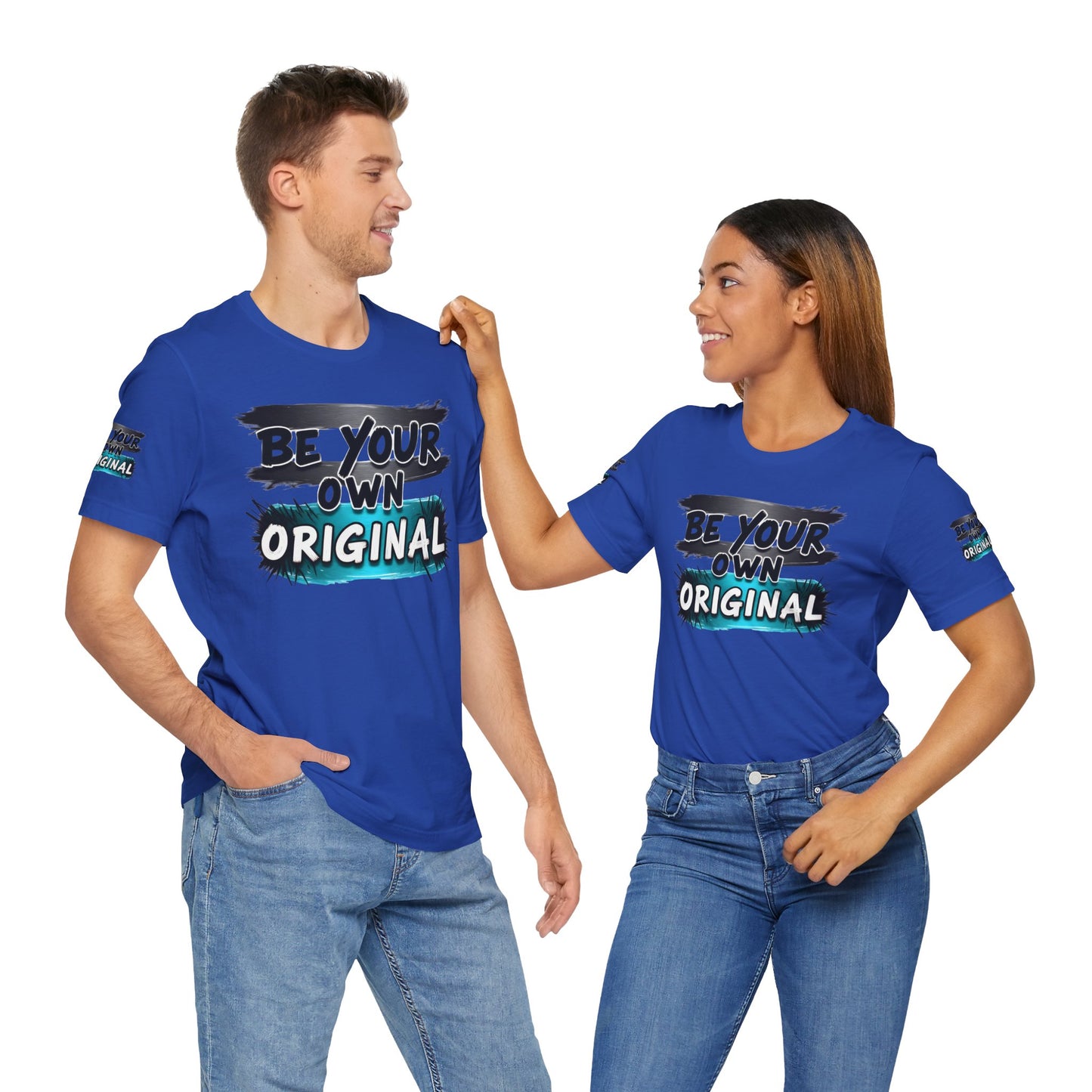 Be Your Own Original Unisex Tee - Inspirational Quote Shirt, Graphic Tee, Gifts for Creatives, Trendy Casual Wear, Daily Motivation