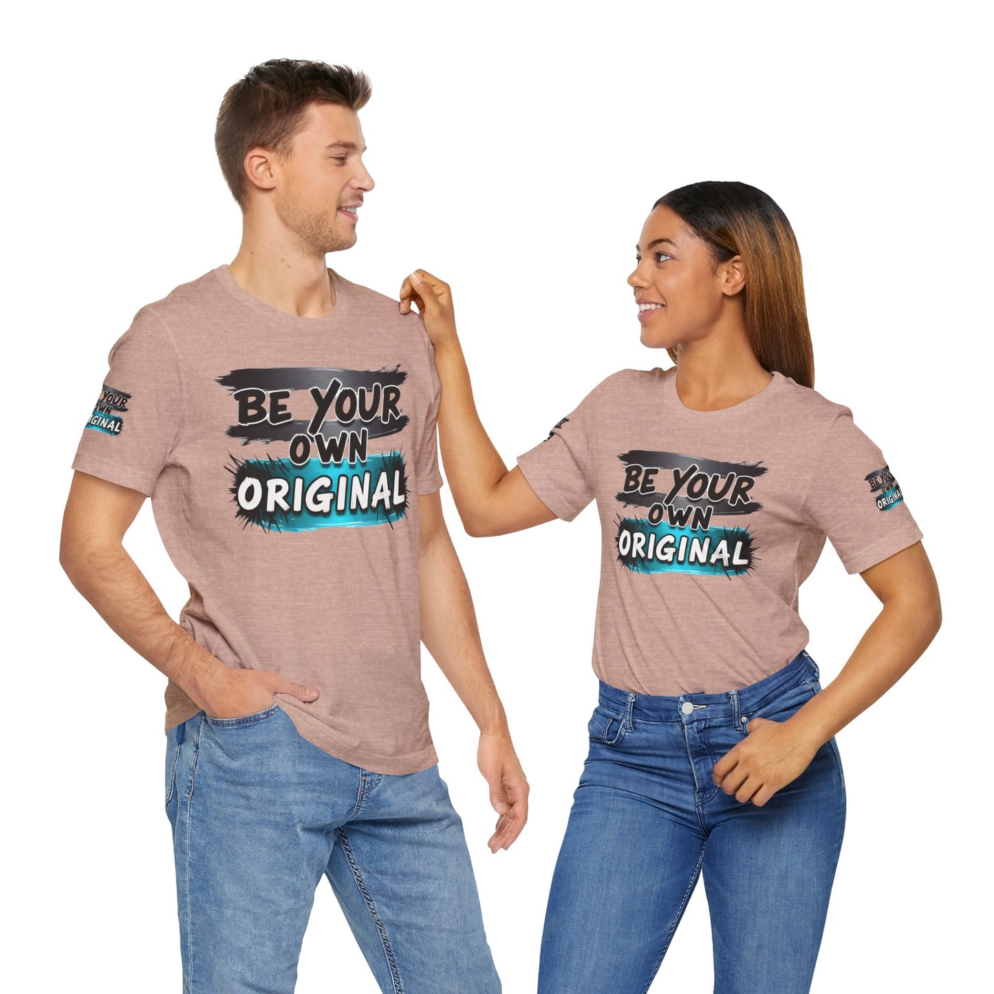 Be Your Own Original Unisex Tee - Inspirational Quote Shirt, Graphic Tee, Gifts for Creatives, Trendy Casual Wear, Daily Motivation