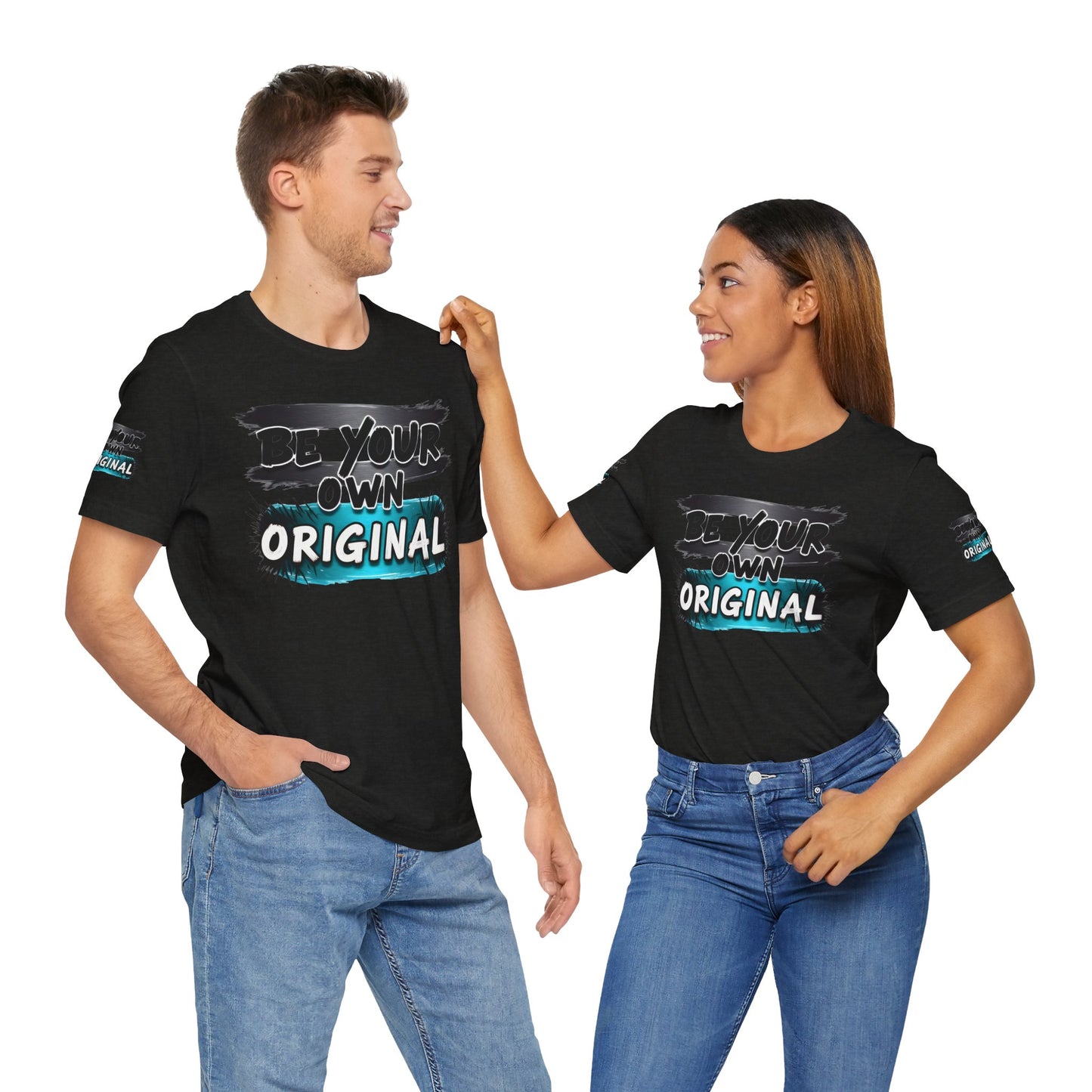 Be Your Own Original Unisex Tee - Inspirational Quote Shirt, Graphic Tee, Gifts for Creatives, Trendy Casual Wear, Daily Motivation