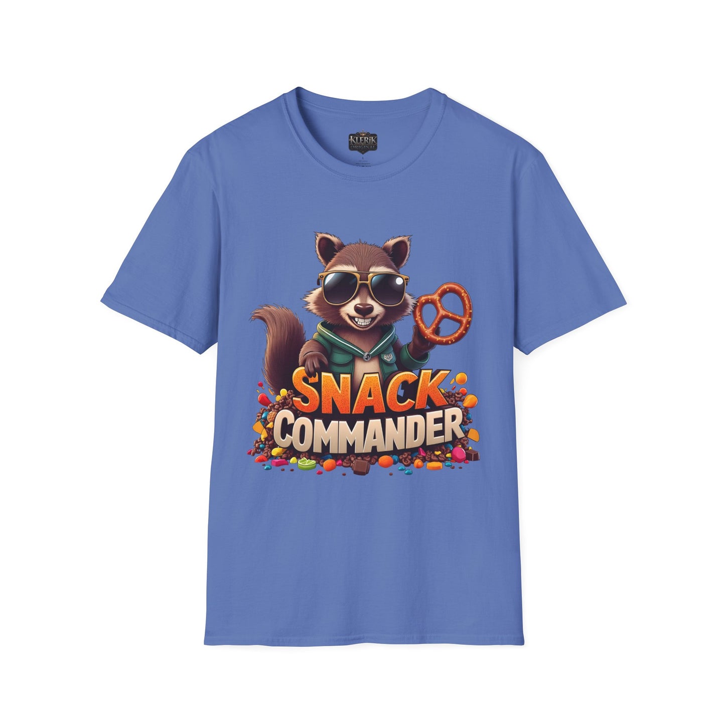 Unisex T-Shirt Snack Commander Design