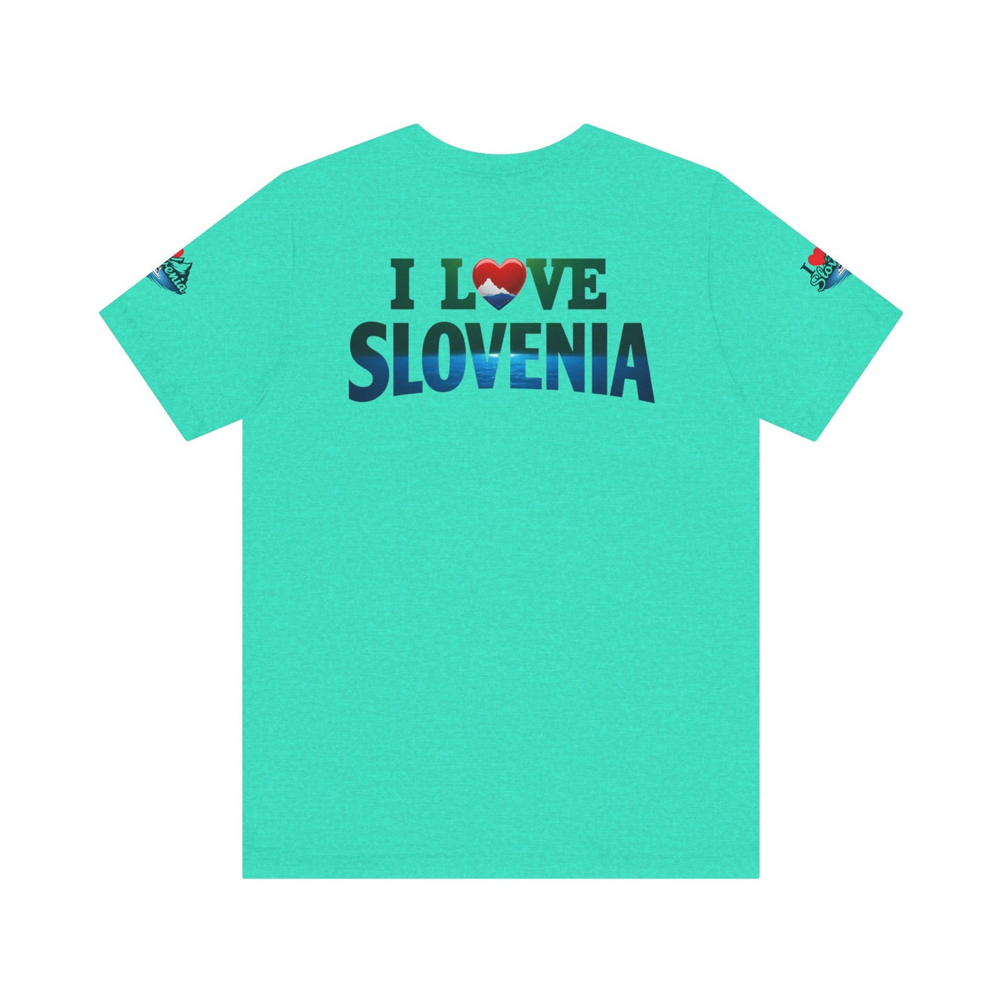 Slovenia Love Tee | Casual T-Shirt for Travel Lovers, Perfect Gift for Tourists, Souvenir Apparel, Vacation Outfit