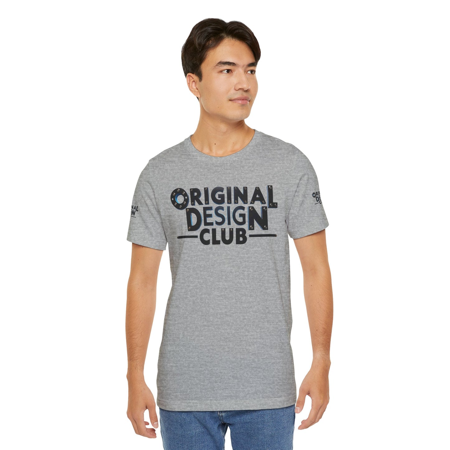 Original Design Club Unisex Tee | Cool Graphic T-Shirt for Creatives, Trendy Gift for Artists, Casual Wear, Everyday Comfort