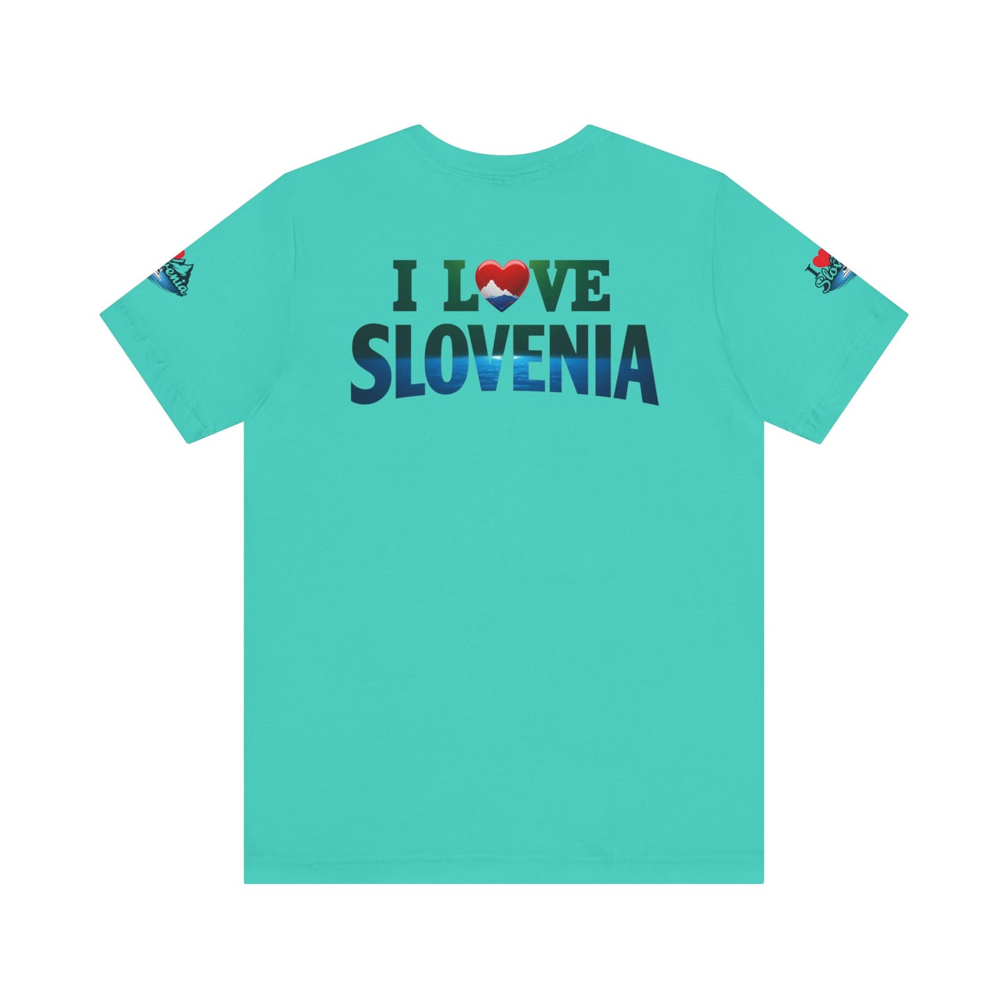 Slovenia Love Tee | Casual T-Shirt for Travel Lovers, Perfect Gift for Tourists, Souvenir Apparel, Vacation Outfit
