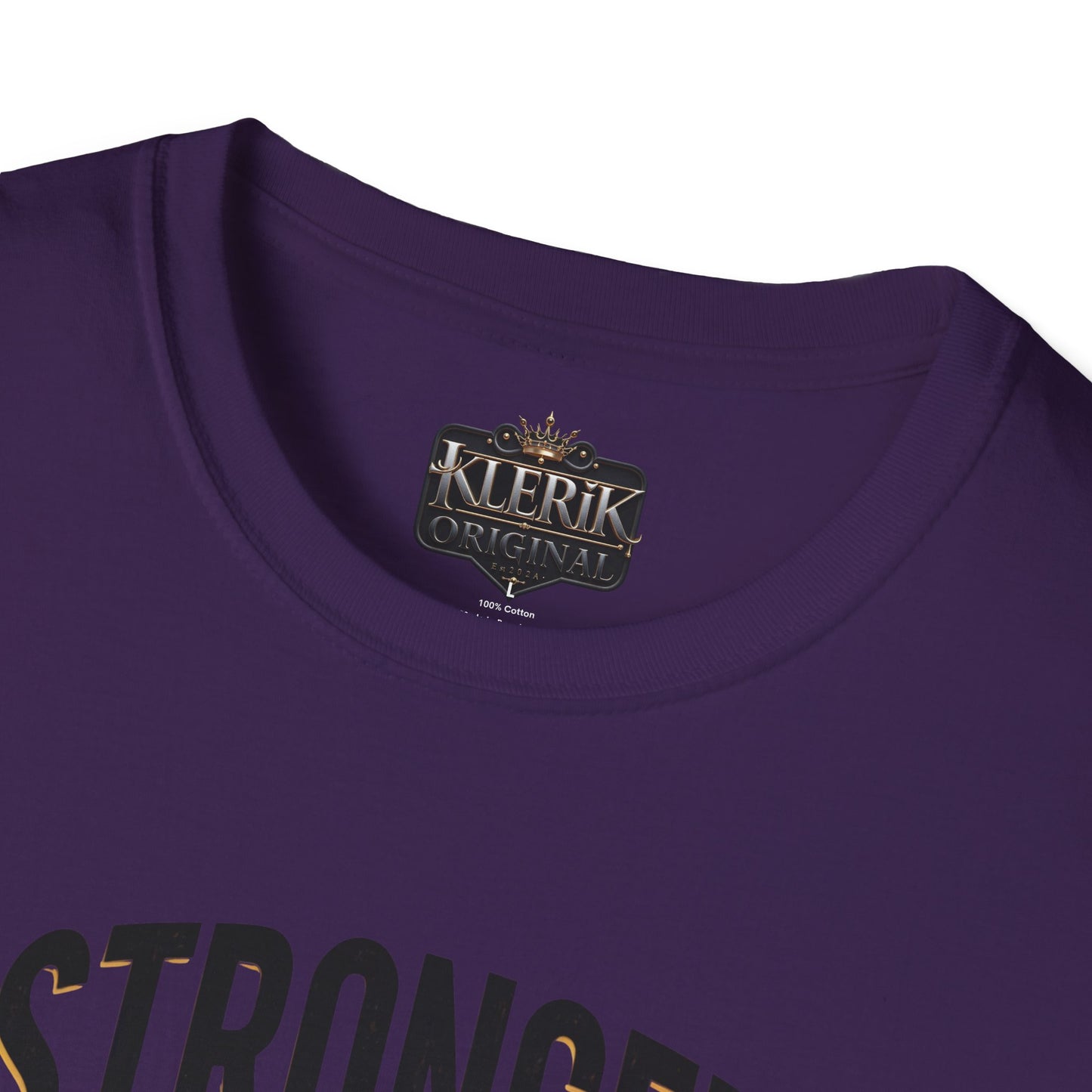 Stronger Than Yesterday Unisex Softstyle T-Shirt | Motivational Gym Tee, Fitness Gift, Workout Apparel, Inspirational Shirt, Casual Wear