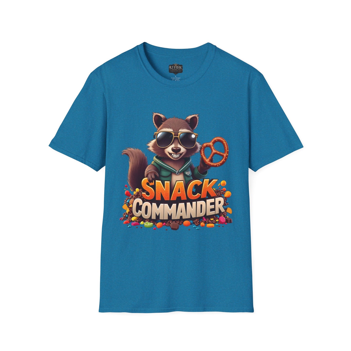 Unisex T-Shirt Snack Commander Design