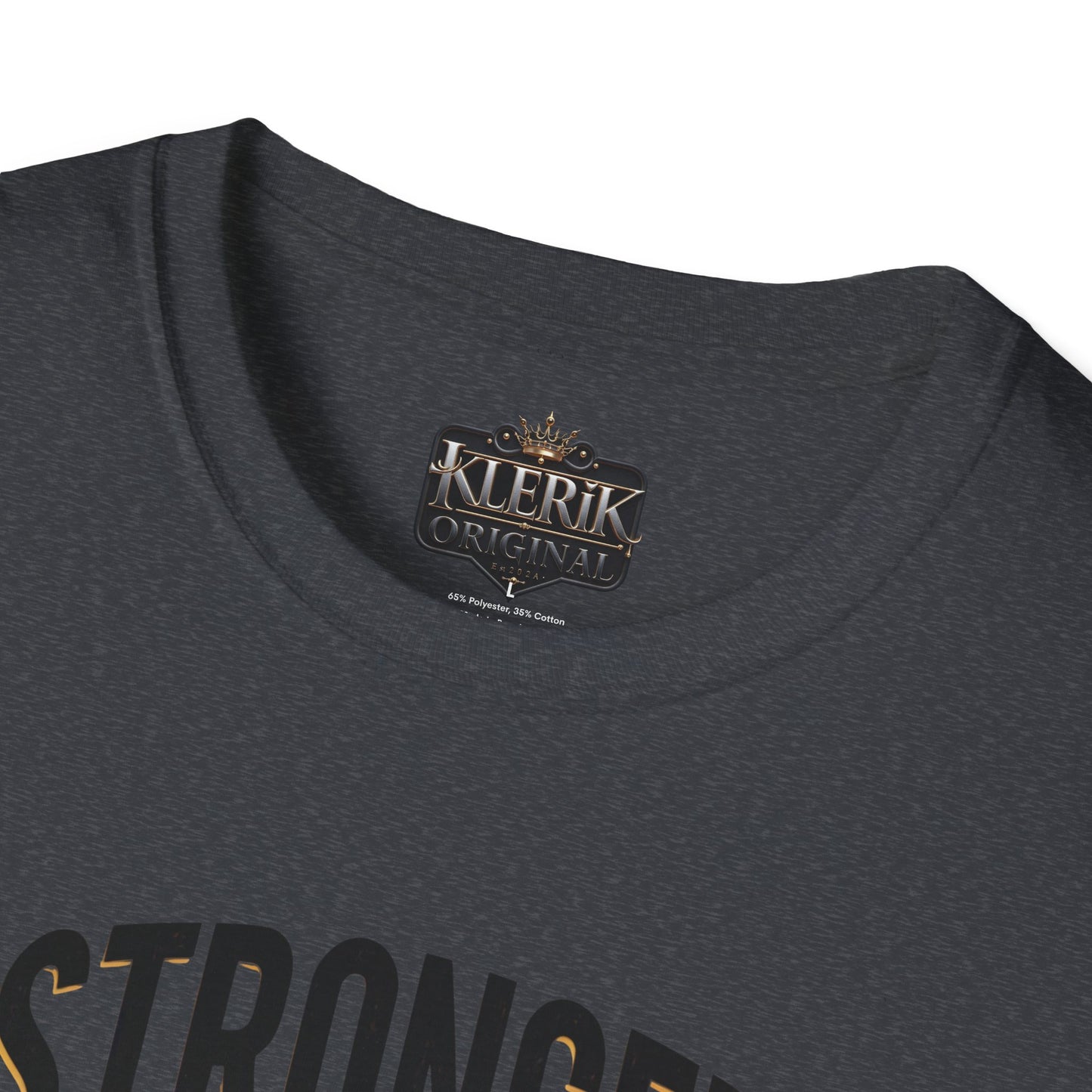 Stronger Than Yesterday Unisex Softstyle T-Shirt | Motivational Gym Tee, Fitness Gift, Workout Apparel, Inspirational Shirt, Casual Wear