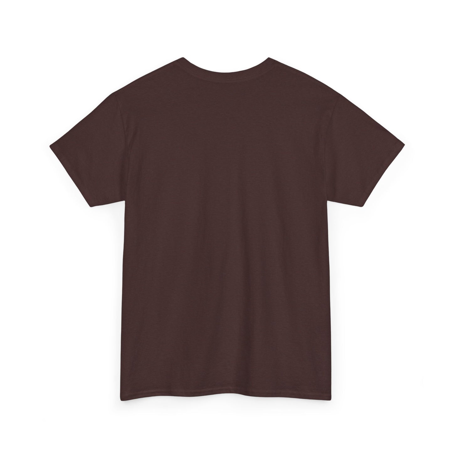 Inspirational Unisex Heavy Cotton Tee - "I AM STRONG AND COURAGEOUS BECAUSE GOD IS WITH ME"