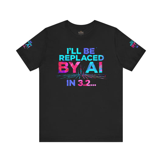 AI Rebellion Graphic Tee | Unisex Short Sleeve Shirt, Tech Humor T-shirt, Gift for AI Enthusiasts, Geek Fashion, Statement Clothing