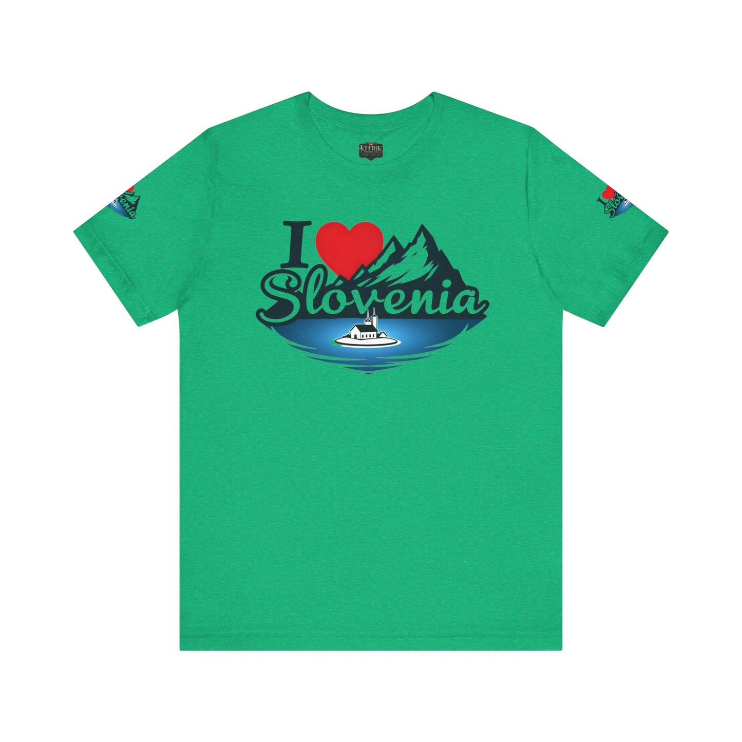 Slovenia Love Tee | Casual T-Shirt for Travel Lovers, Perfect Gift for Tourists, Souvenir Apparel, Vacation Outfit