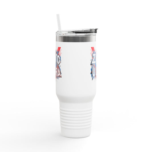 Insulated Travel Mug - Zero to Ultra, 40oz Coffee Mug, Travel Cup, Personalized Gift, Outdoor Adventure, Road Trip Essential