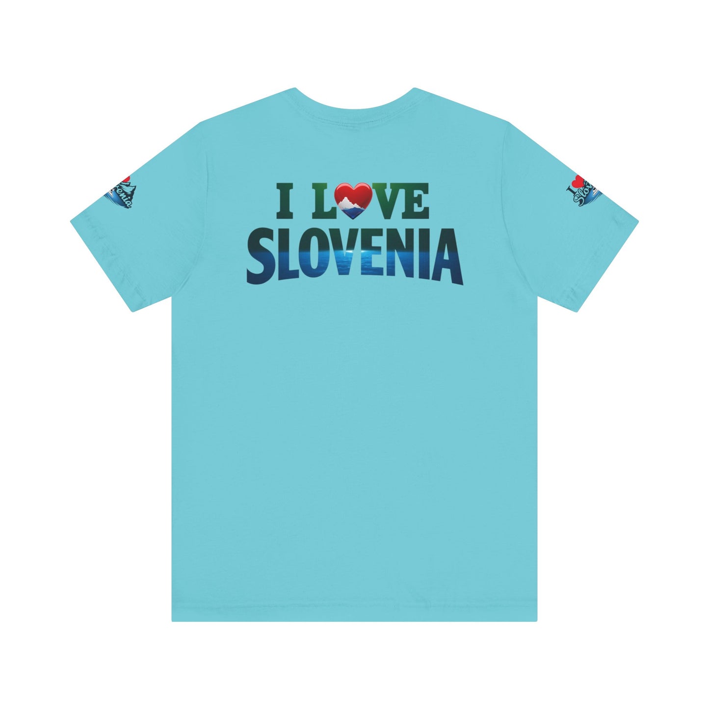 Slovenia Love Tee | Casual T-Shirt for Travel Lovers, Perfect Gift for Tourists, Souvenir Apparel, Vacation Outfit
