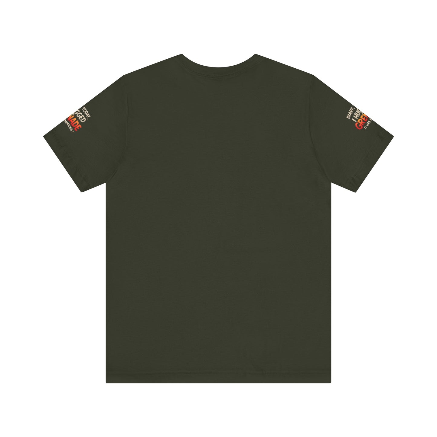 Emotional Grenade Tee, Funny Graphic T-Shirt, Unisex Humor Shirt, Casual Wear, Gift for Friends, Mood Apparel