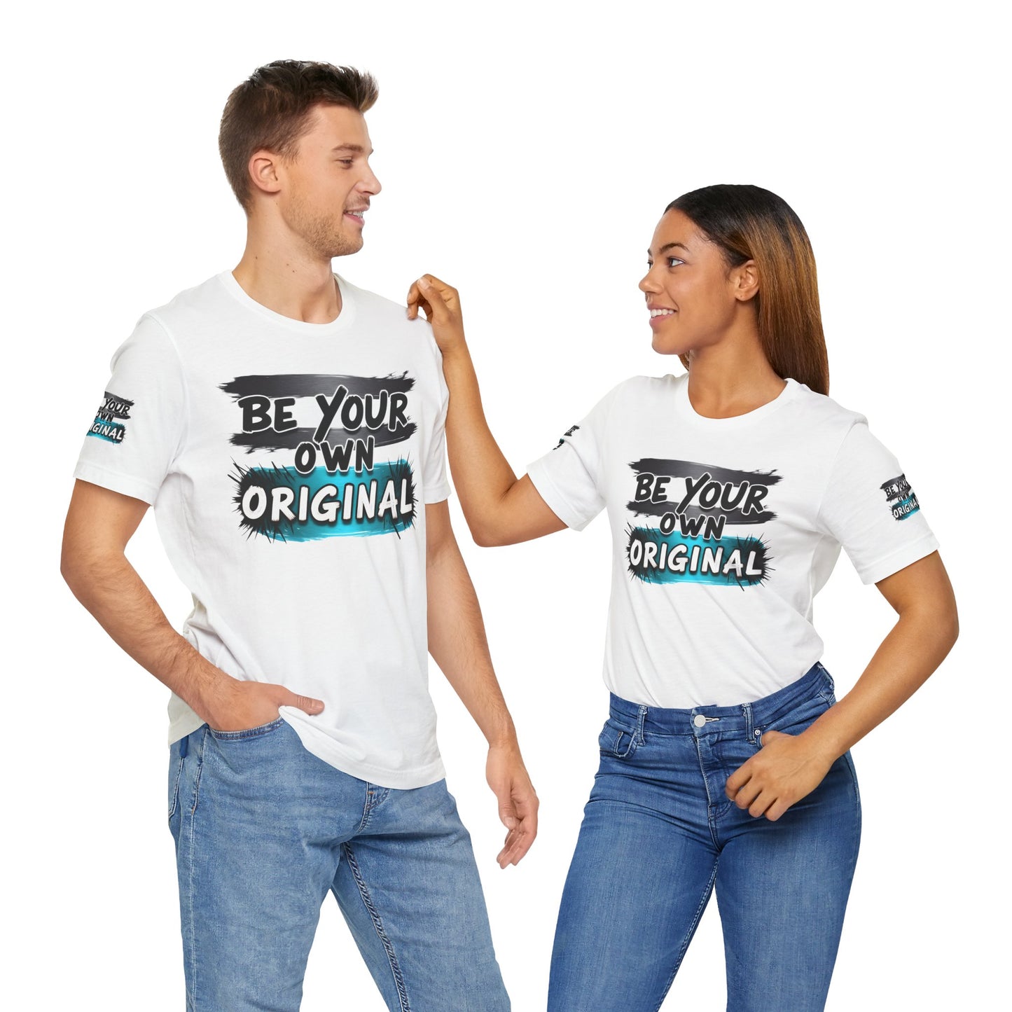 Be Your Own Original Unisex Tee - Inspirational Quote Shirt, Graphic Tee, Gifts for Creatives, Trendy Casual Wear, Daily Motivation