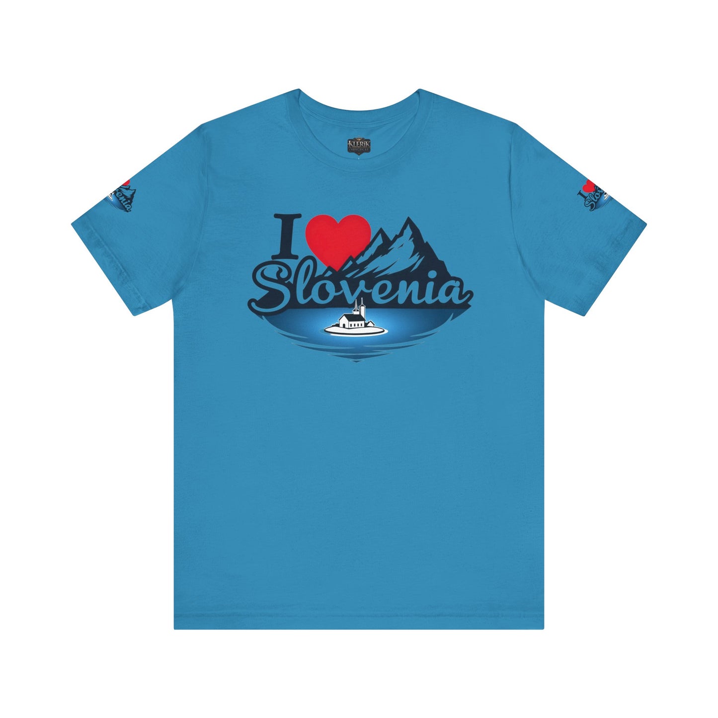 Slovenia Love Tee | Casual T-Shirt for Travel Lovers, Perfect Gift for Tourists, Souvenir Apparel, Vacation Outfit