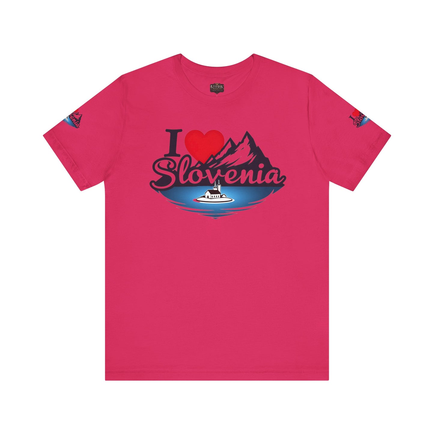 Slovenia Love Tee | Casual T-Shirt for Travel Lovers, Perfect Gift for Tourists, Souvenir Apparel, Vacation Outfit