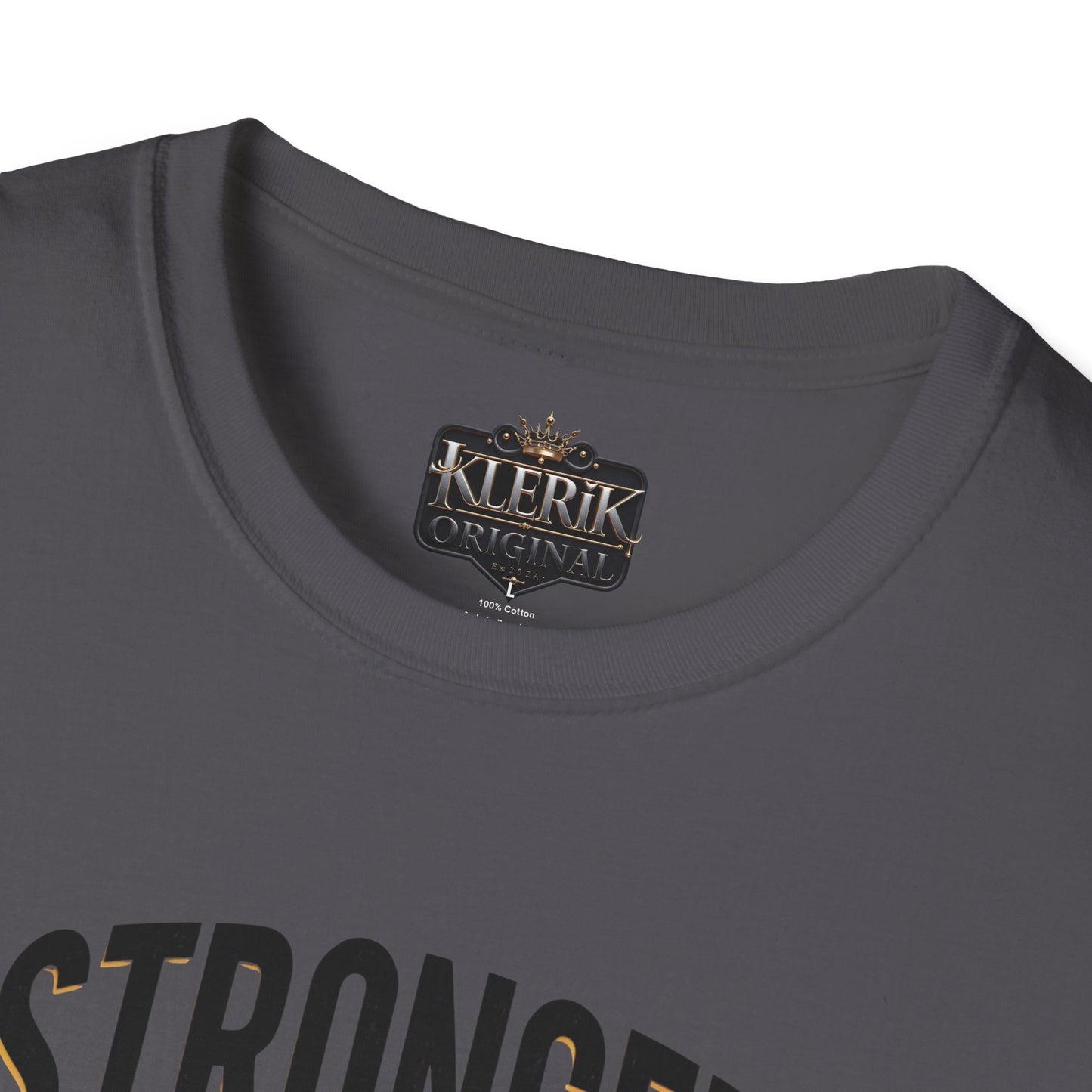 Stronger Than Yesterday Unisex Softstyle T-Shirt | Motivational Gym Tee, Fitness Gift, Workout Apparel, Inspirational Shirt, Casual Wear