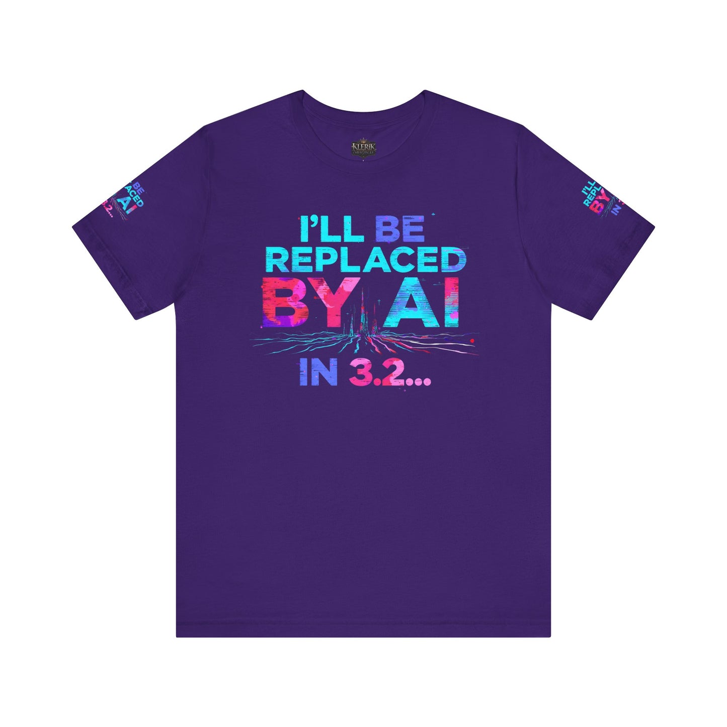 AI Rebellion Graphic Tee | Unisex Short Sleeve Shirt, Tech Humor T-shirt, Gift for AI Enthusiasts, Geek Fashion, Statement Clothing
