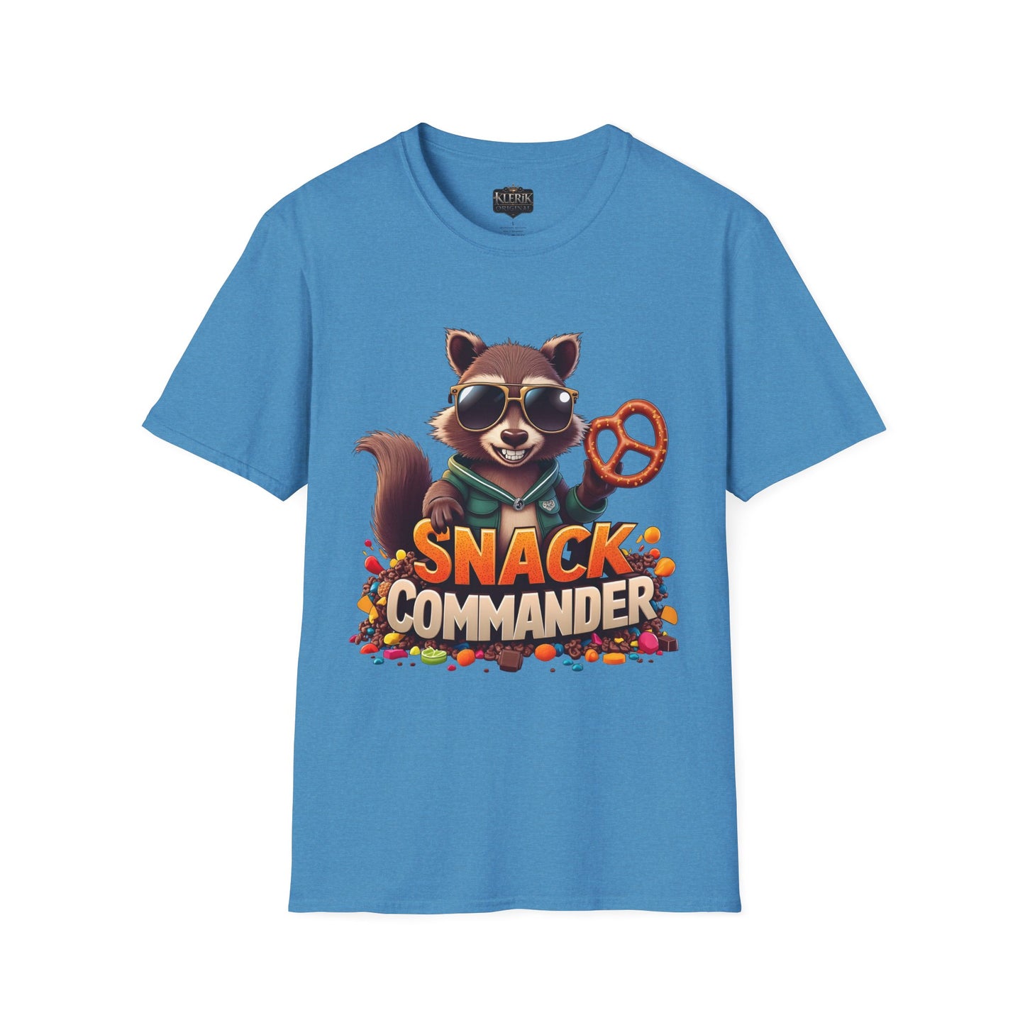 Unisex T-Shirt Snack Commander Design