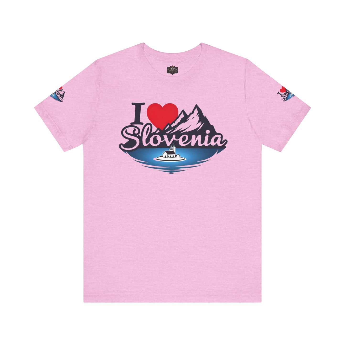 Slovenia Love Tee | Casual T-Shirt for Travel Lovers, Perfect Gift for Tourists, Souvenir Apparel, Vacation Outfit
